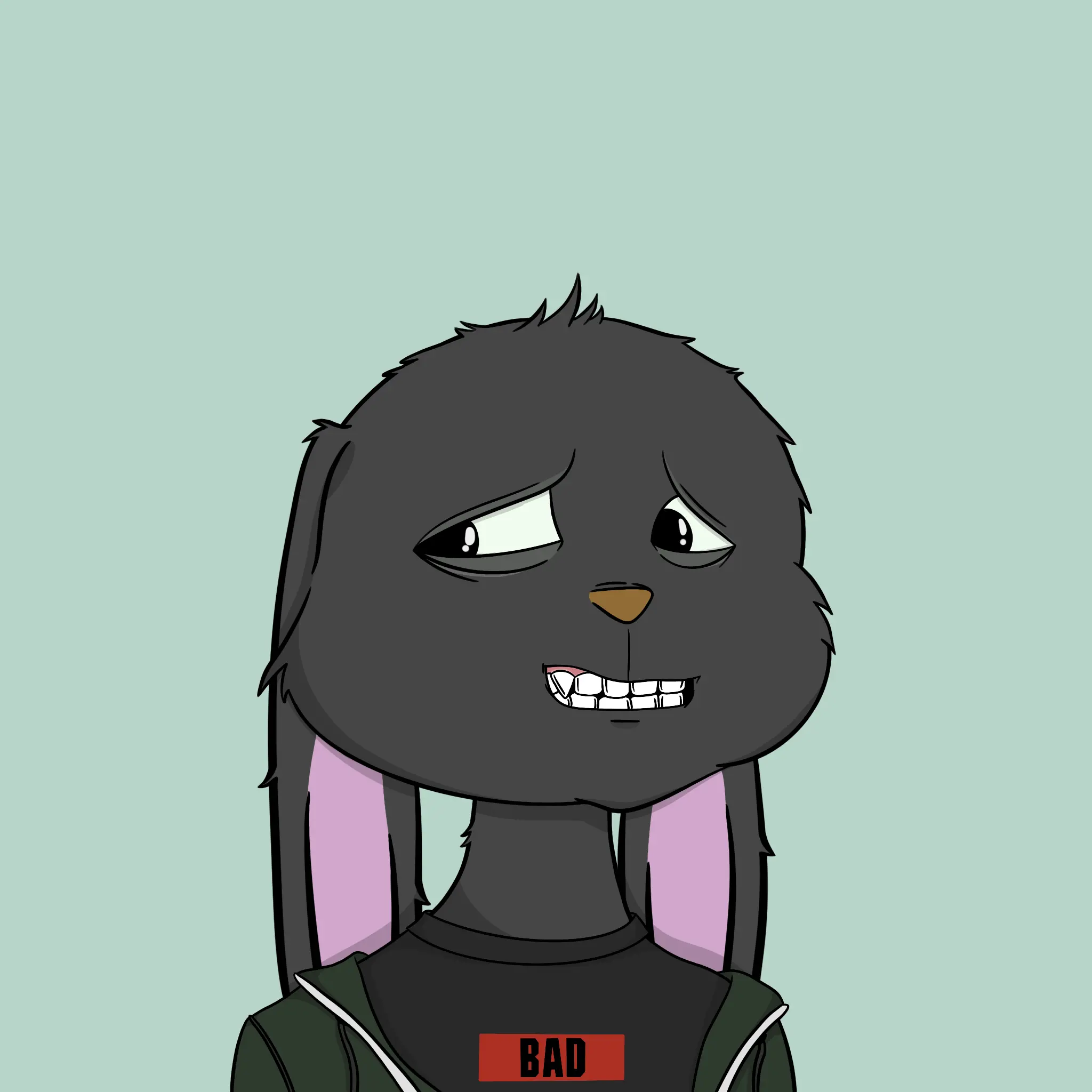 Bad Bunny Society #358 NFT on Algorand