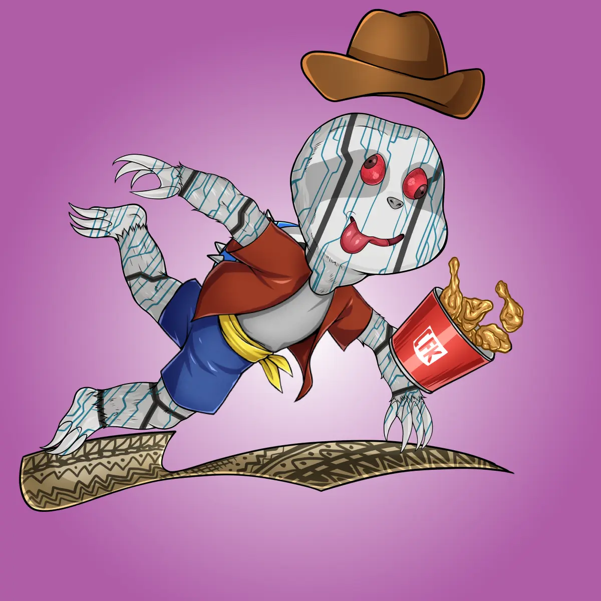 Rug Friends  #1162 NFT on Algorand