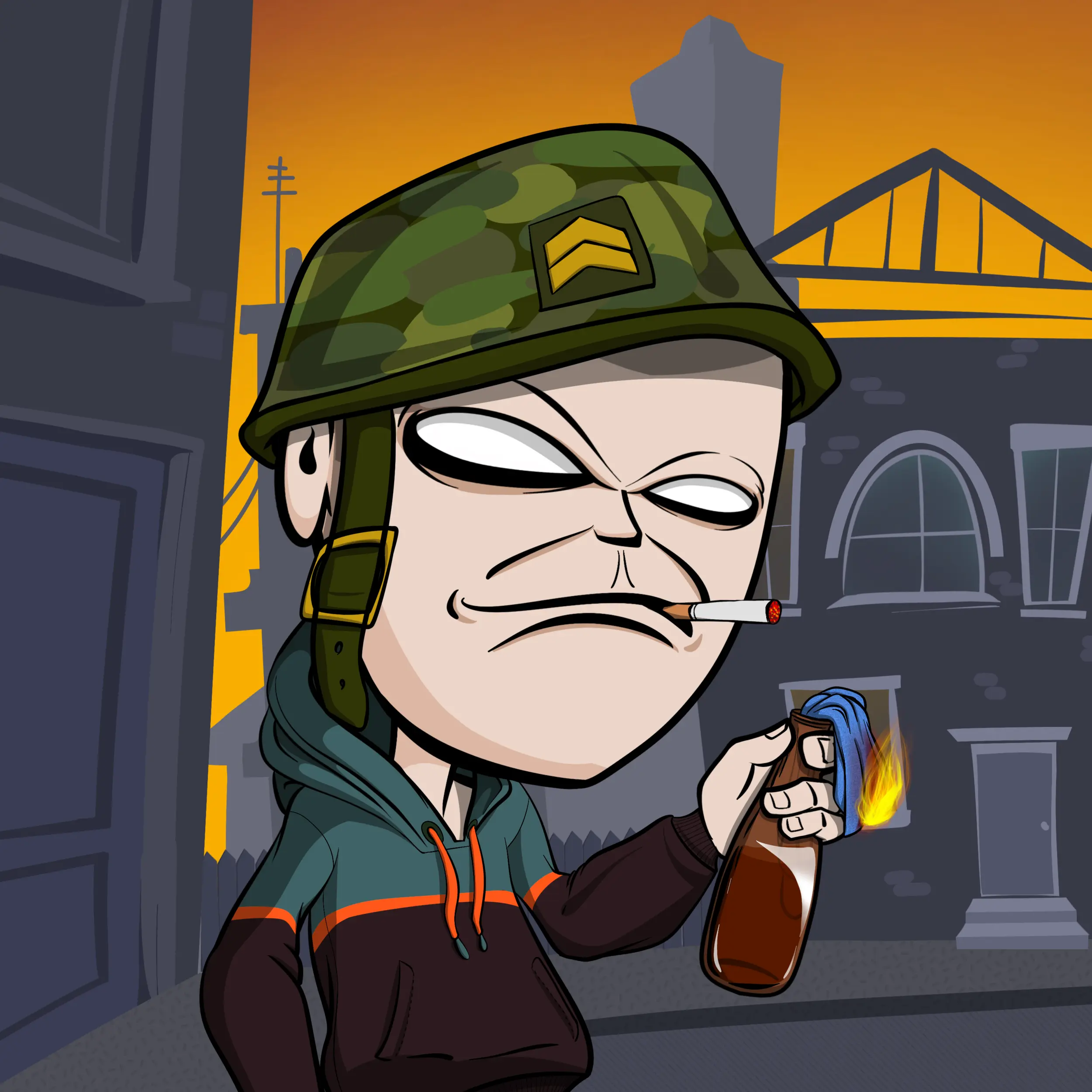 CoolCockGangs #850 NFT on Algorand