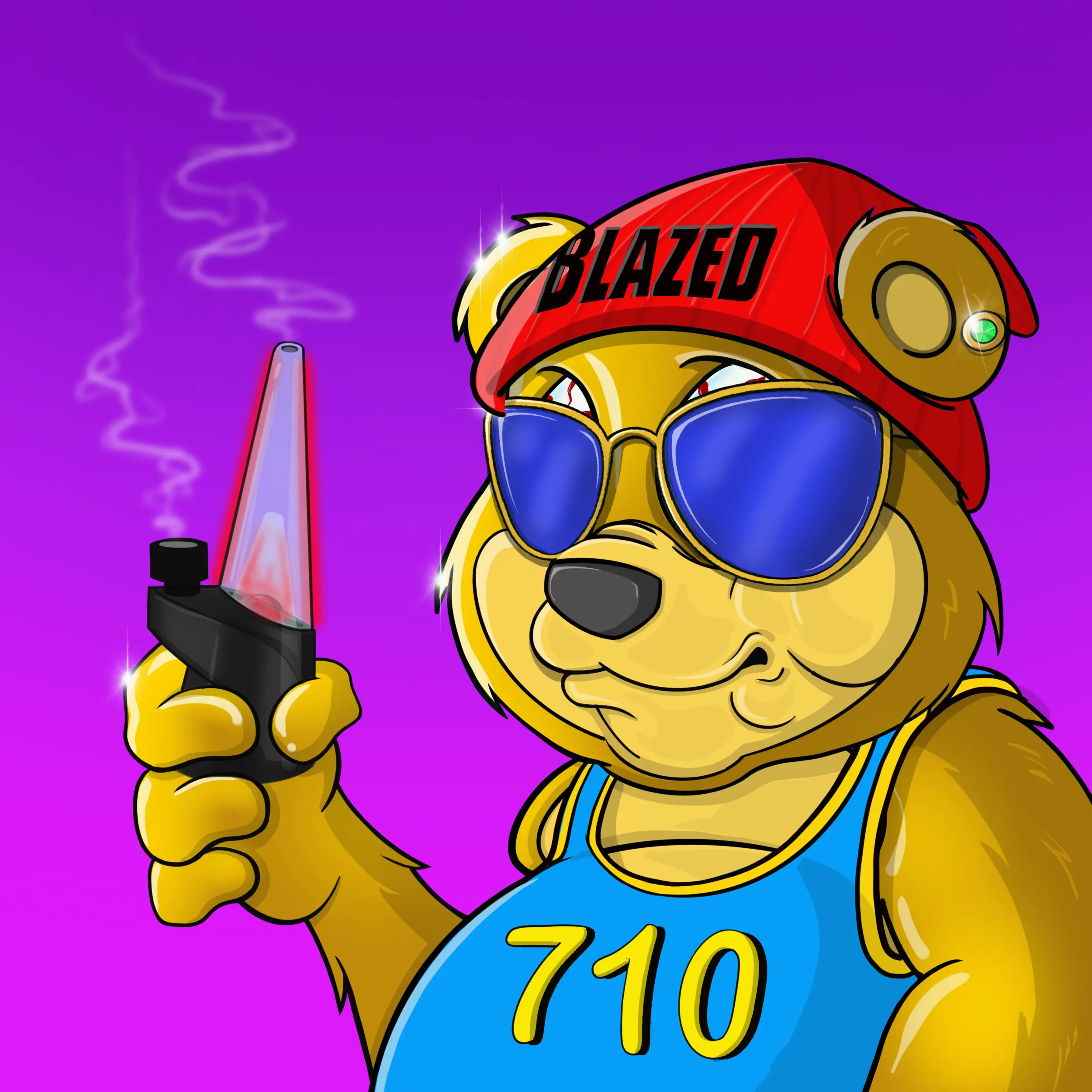 Burnin Bears #314 NFT on Algorand