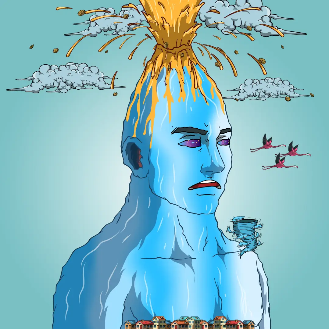 Volcano Boyz #1845 NFT on Algorand