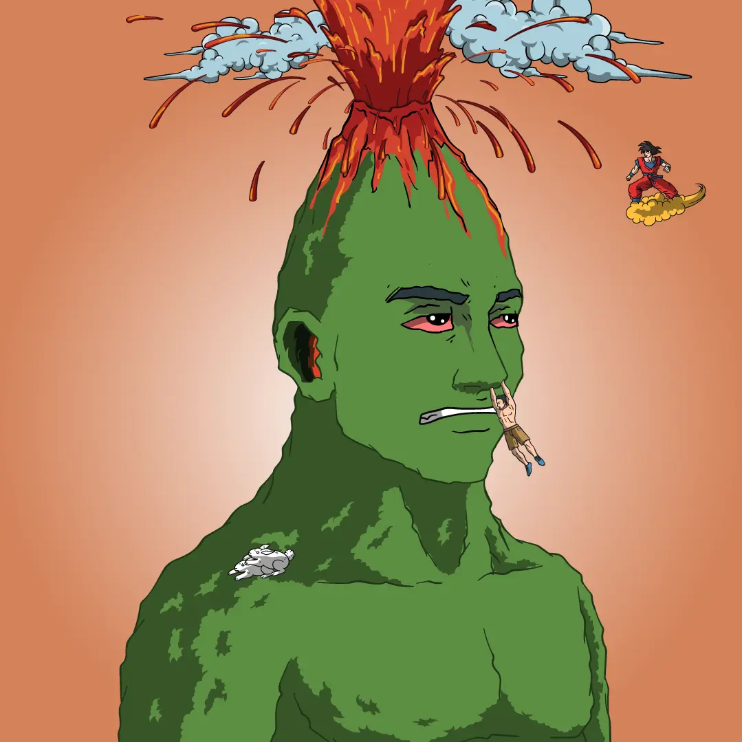 Volcano Boyz #586 NFT on Algorand