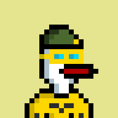 PixelDucky #485 NFT on Algorand