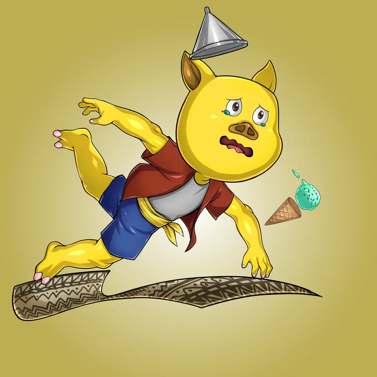 Rug Friends  #1390 NFT on Algorand