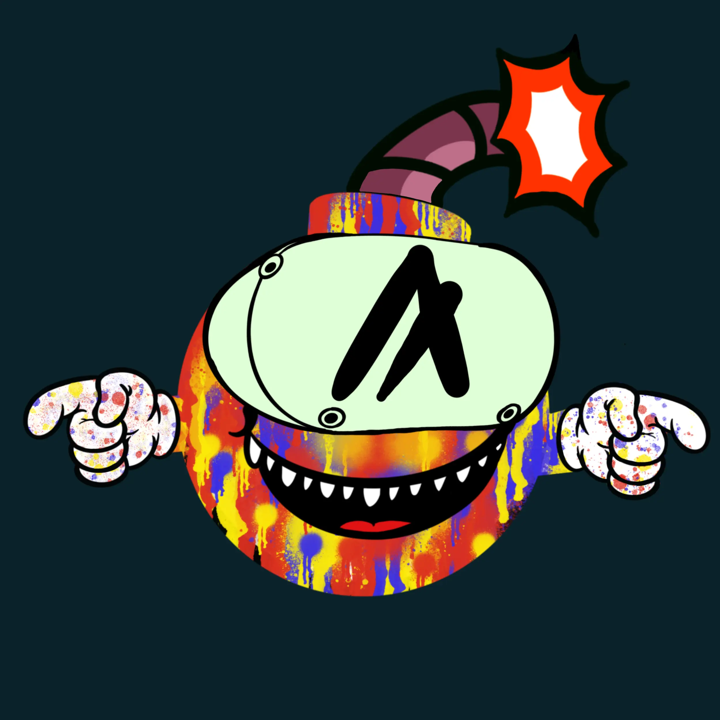 Crypto Bomber Krew #1325 NFT on Algorand