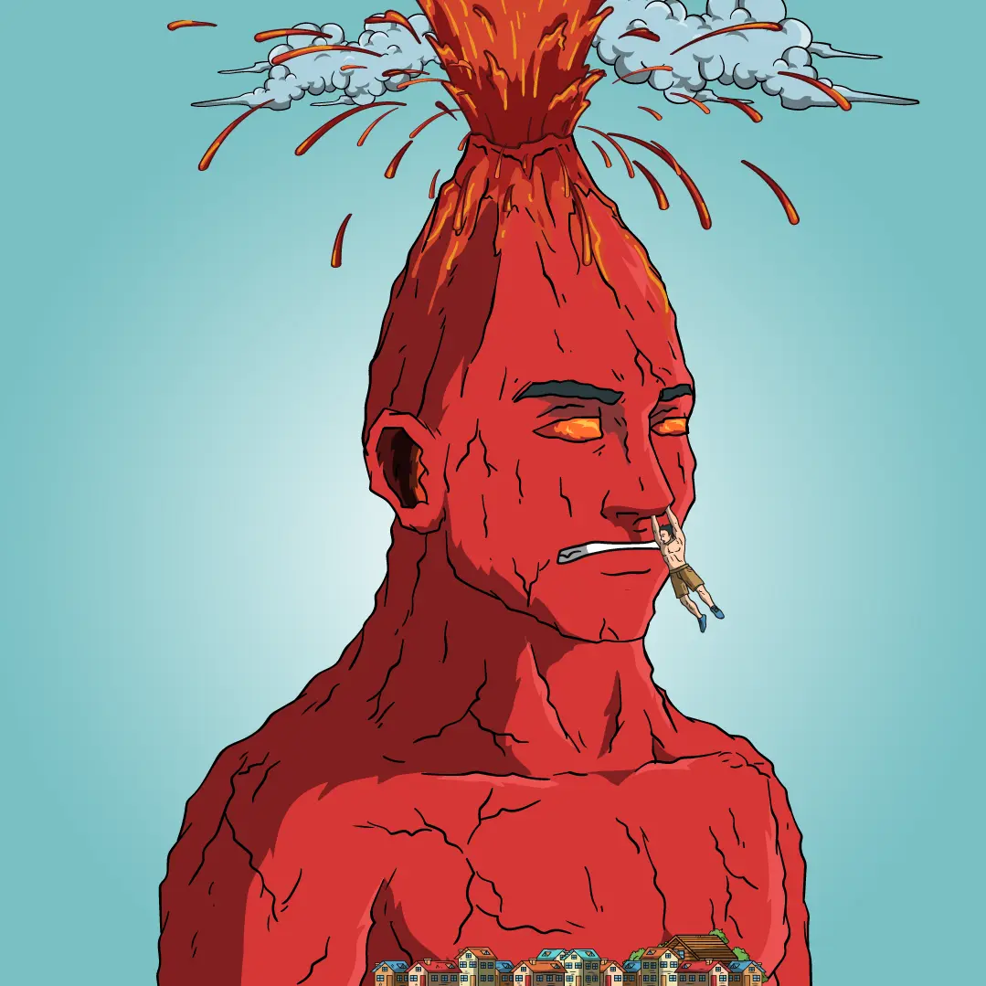 Volcano Boyz #1221 NFT on Algorand