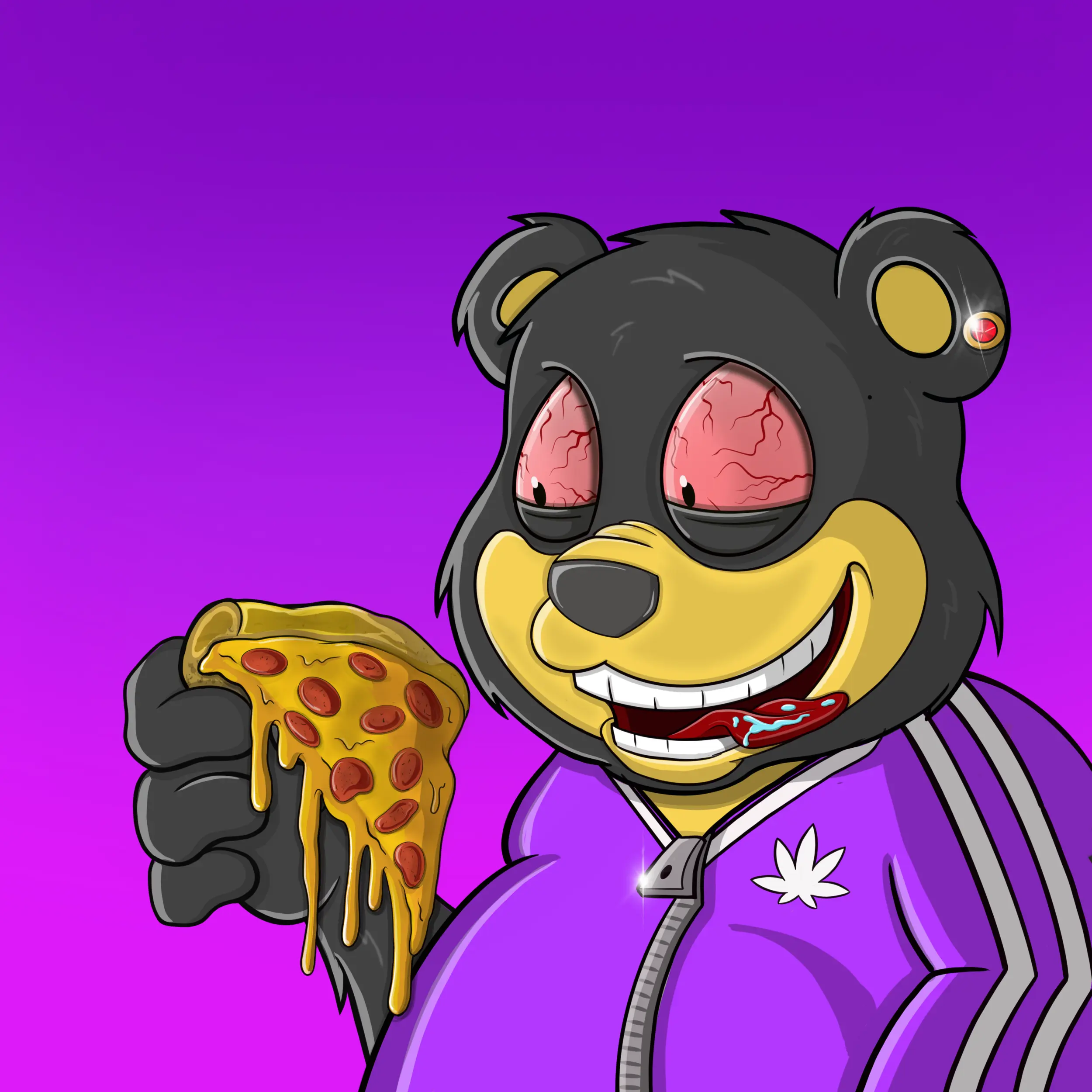 Burnin Bears #1382 NFT on Algorand
