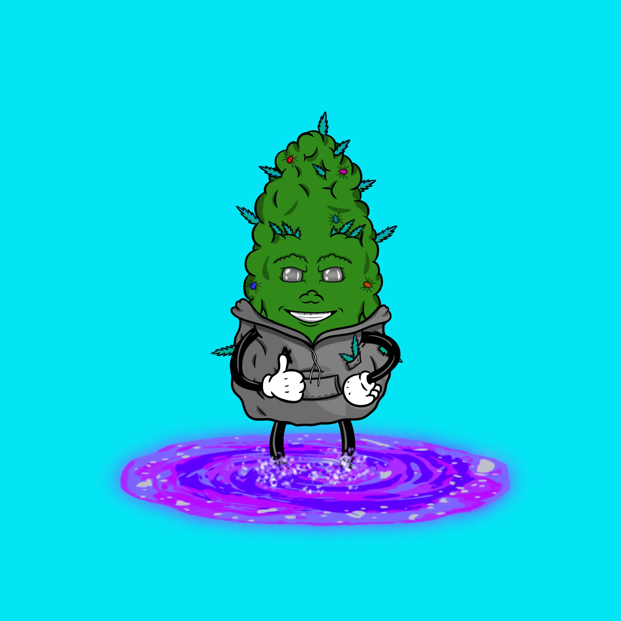 Blazing Budz #98 NFT on Algorand