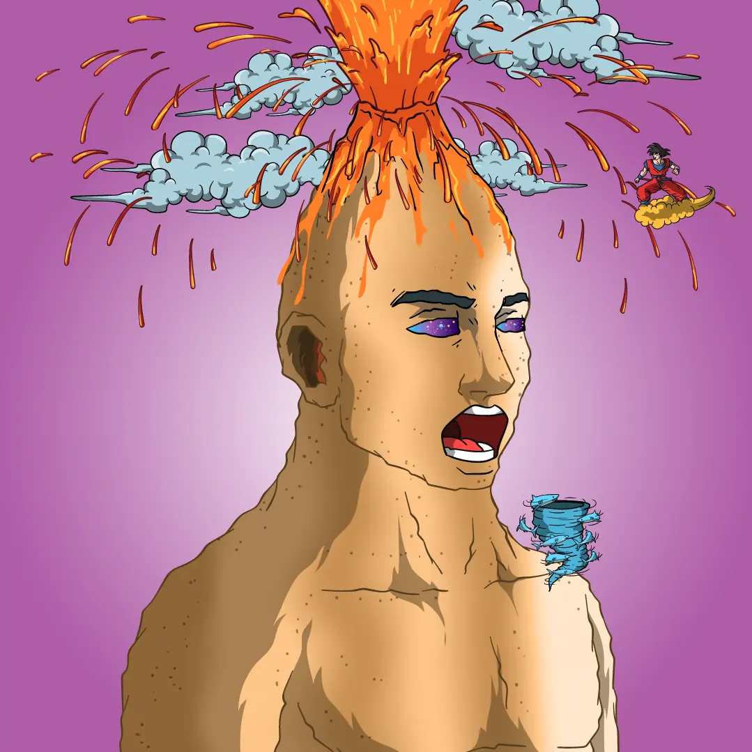 Volcano Boyz #1435 NFT on Algorand