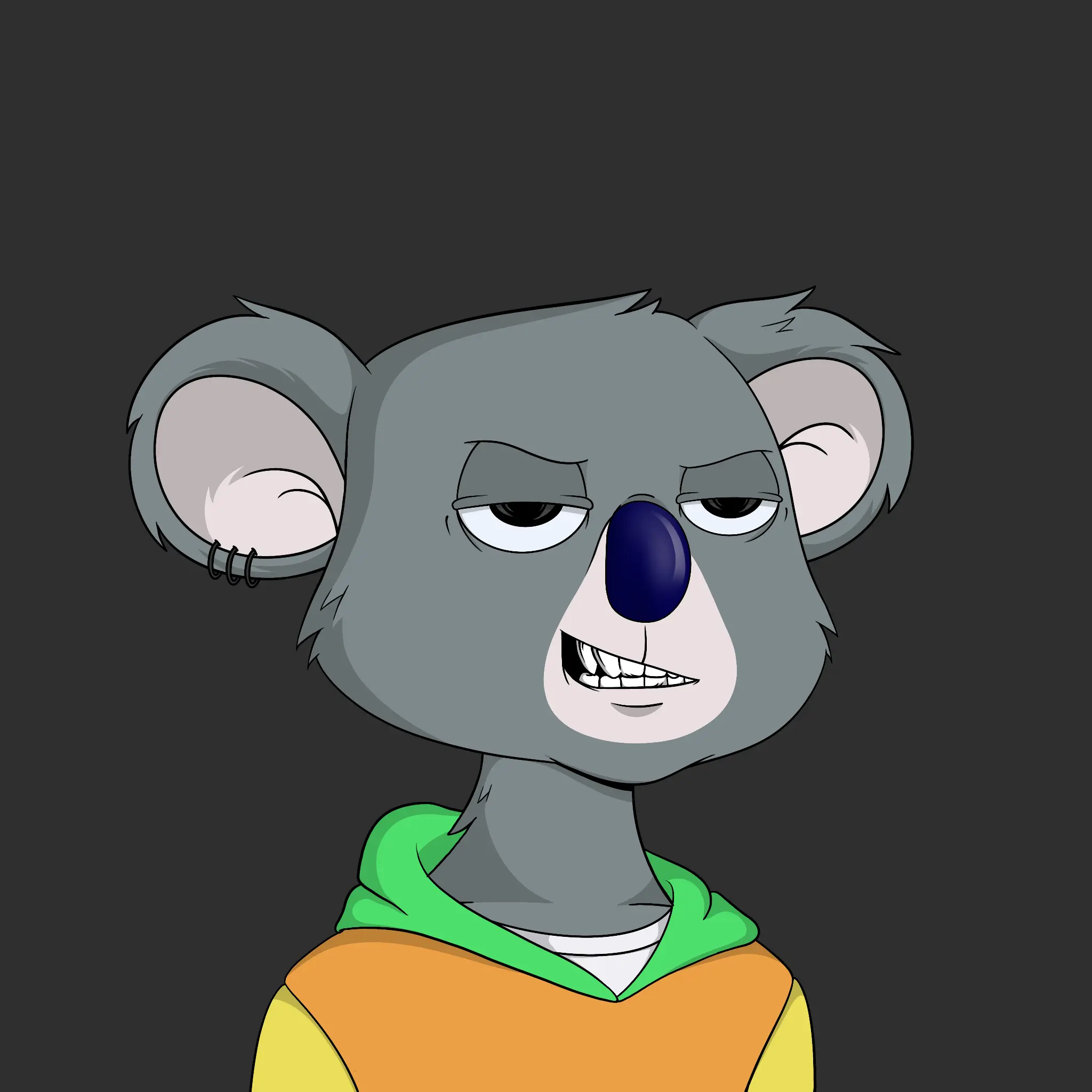 Bad Koala Society #2636 NFT on Algorand