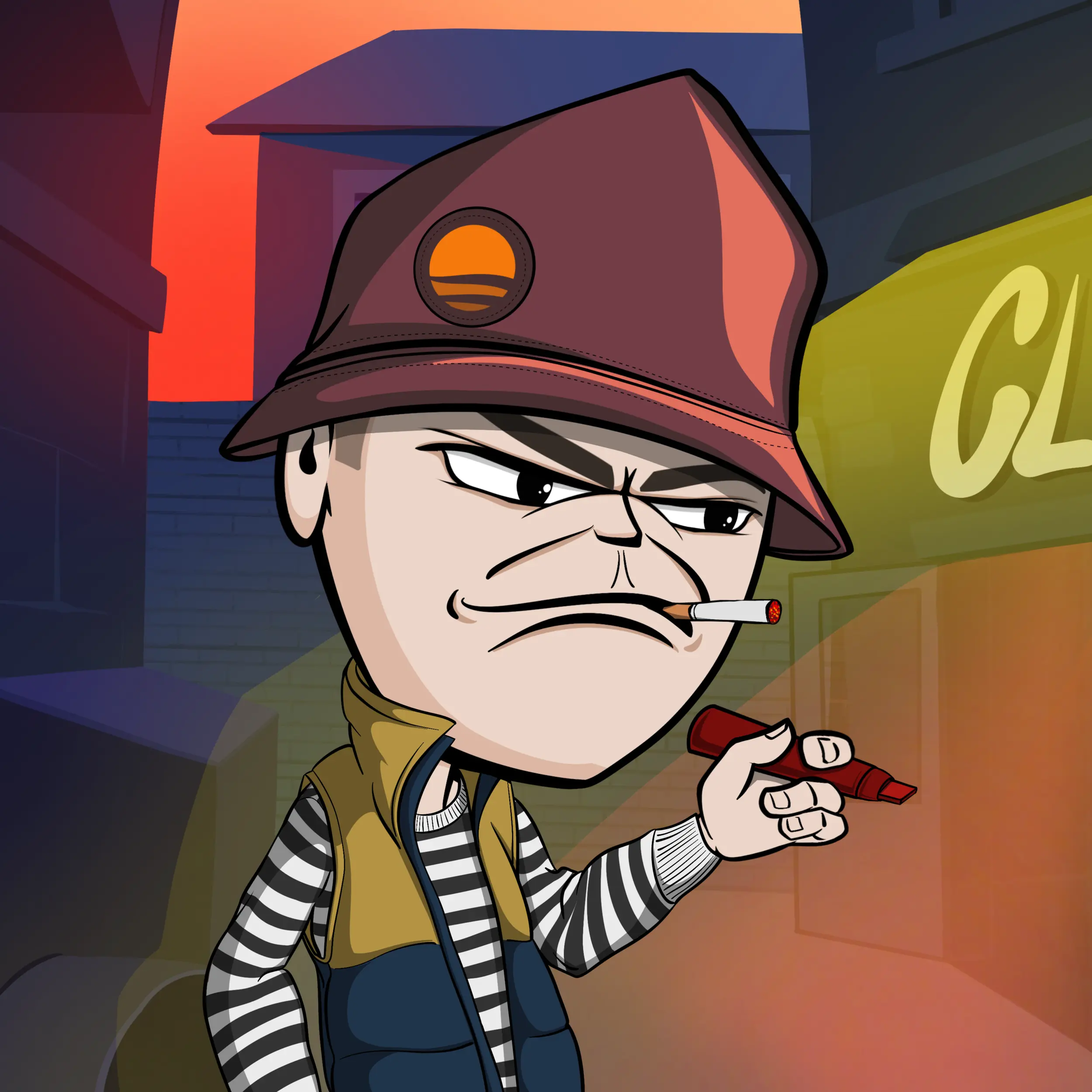 CoolCockGangs #915 NFT on Algorand