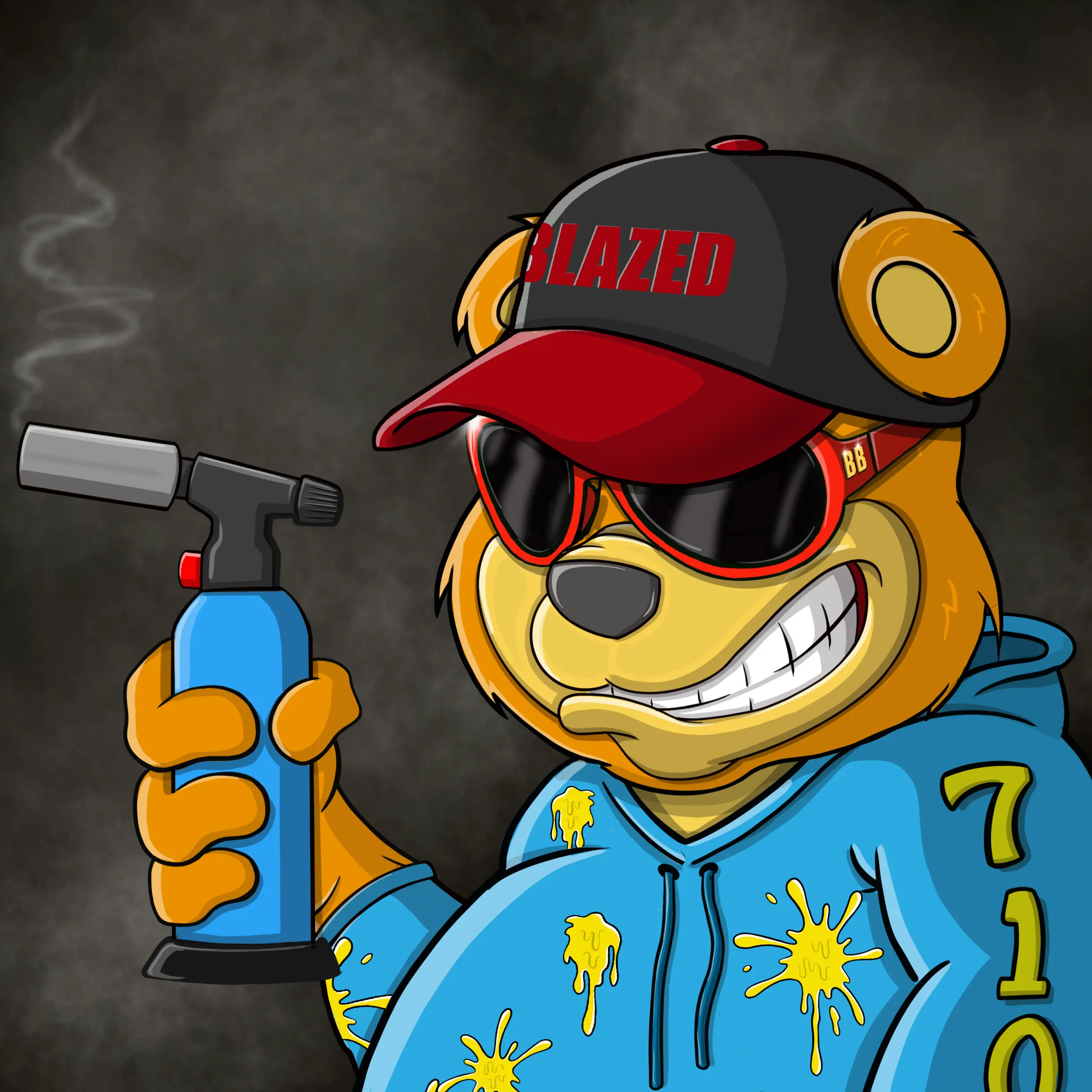 Burnin Bears #550 NFT on Algorand