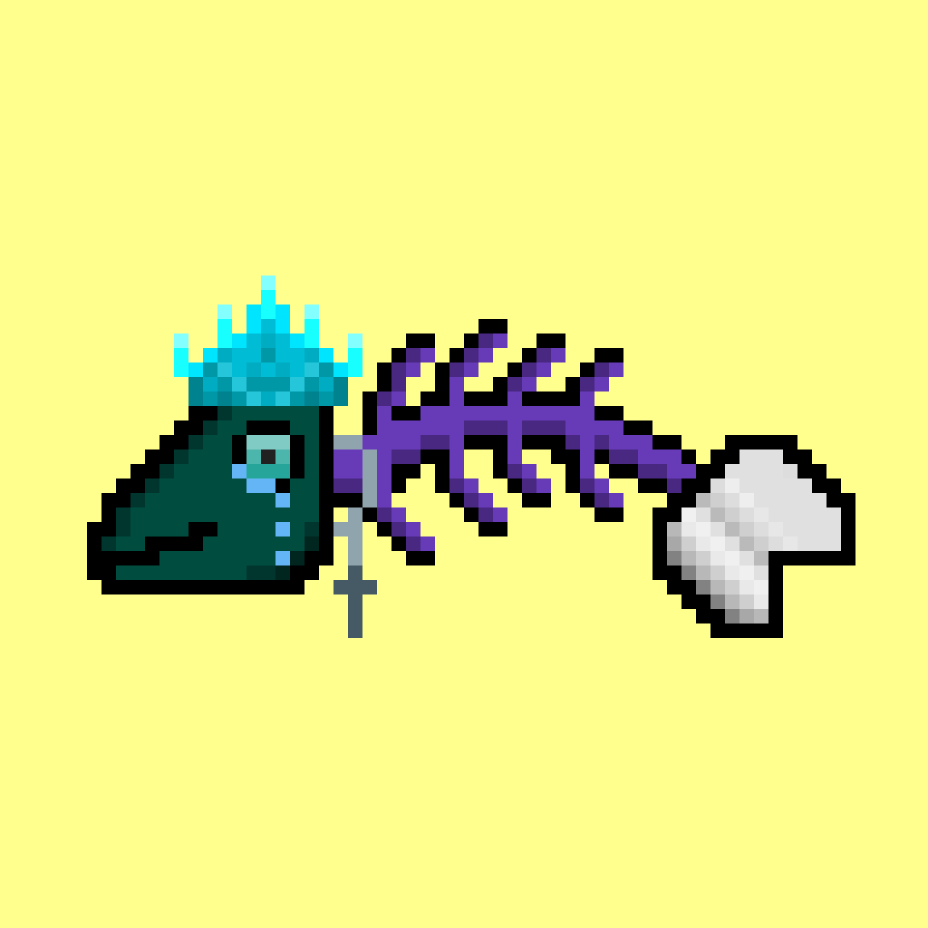 8-Bit BoneFish #249 NFT on Algorand