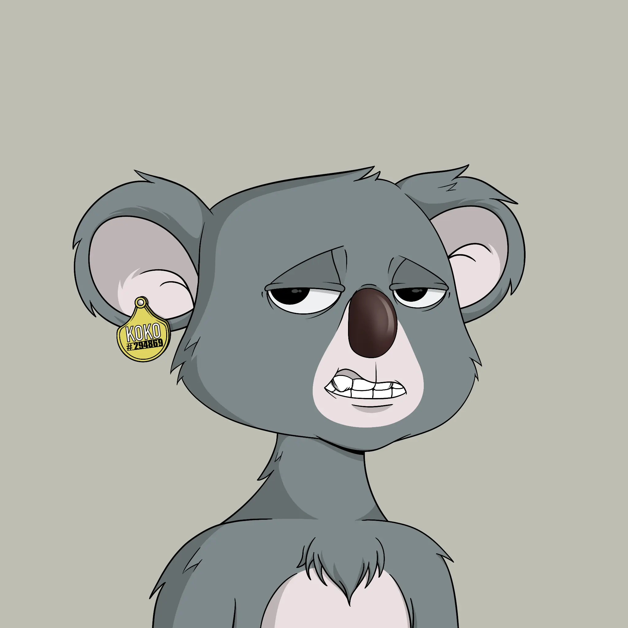 Bad Koala Society #1304 NFT on Algorand