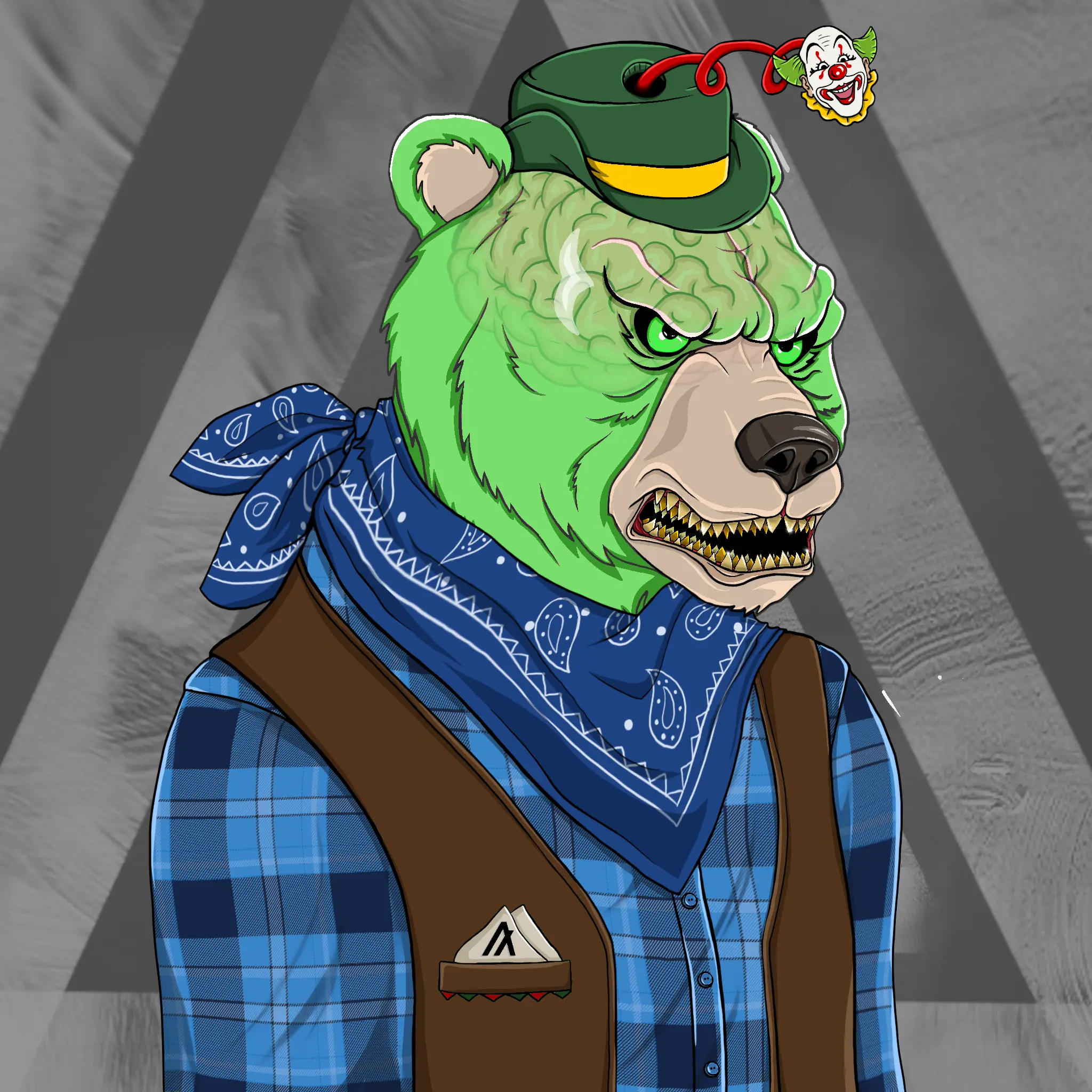 Mad Bears #678 NFT on Algorand