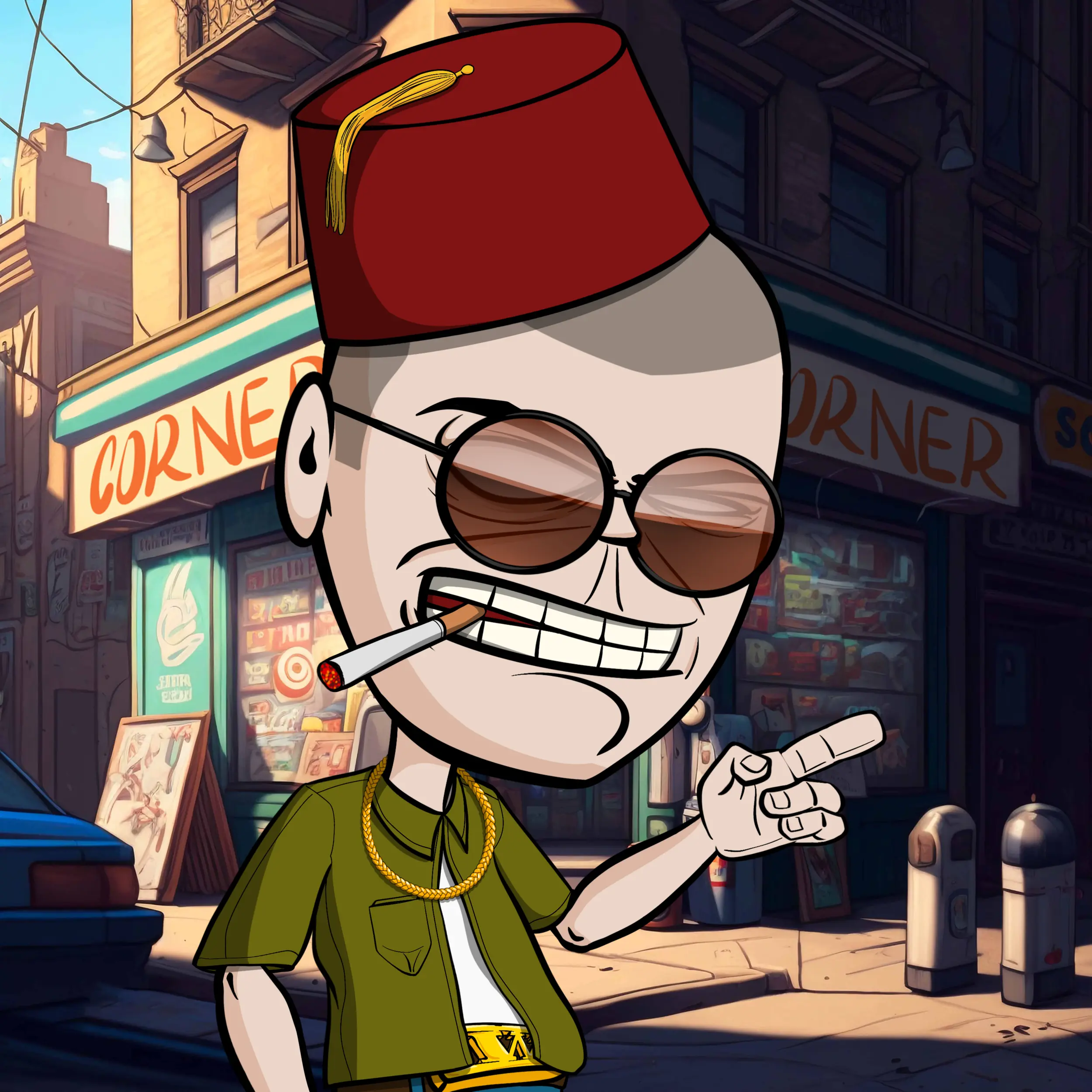 CoolCockGangs #770 NFT on Algorand