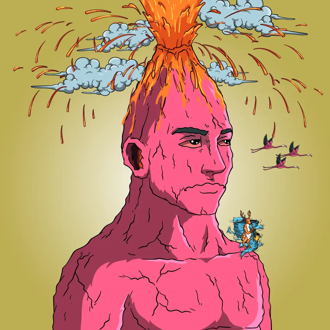 Volcano Boyz #744 NFT on Algorand