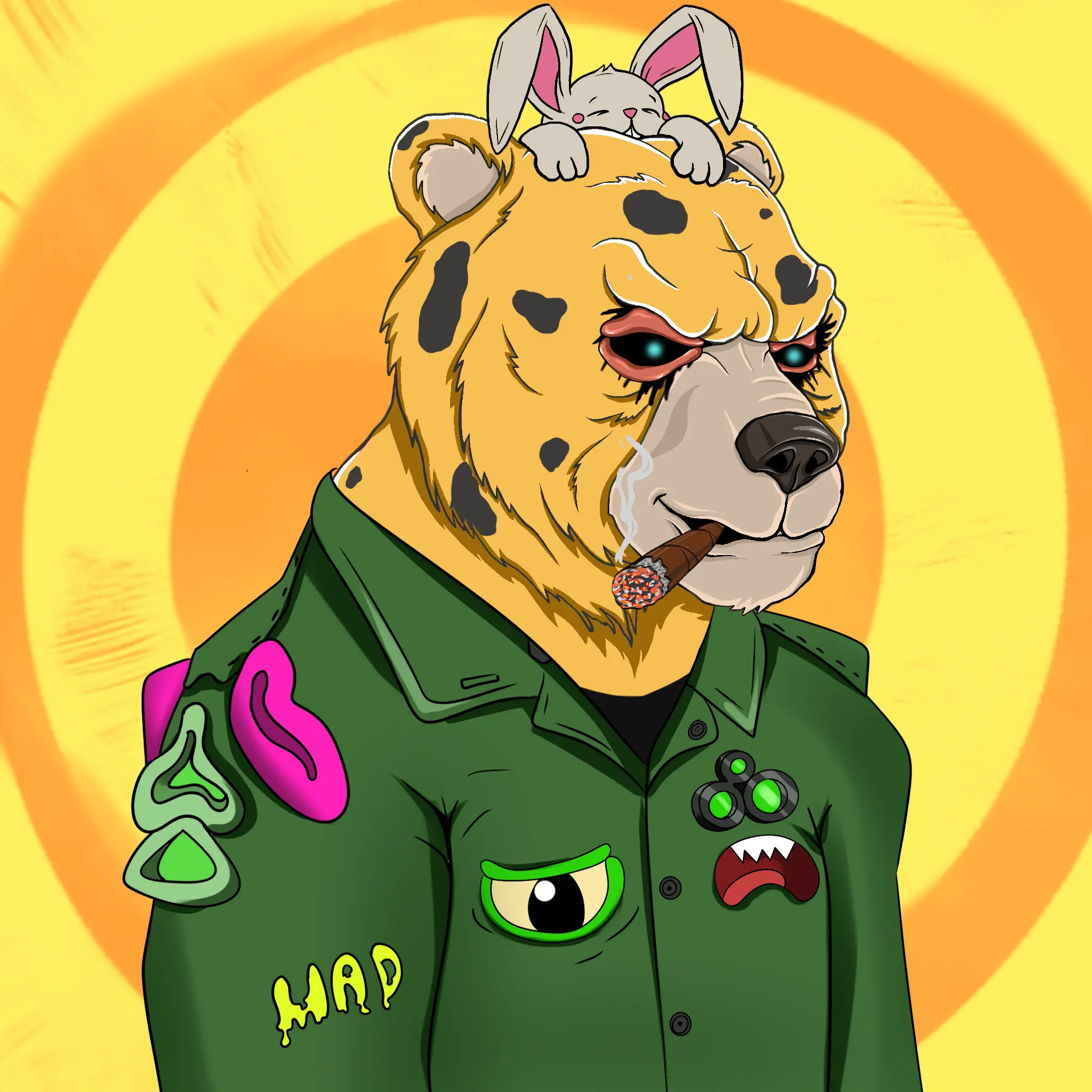 Mad Bears #379 NFT on Algorand