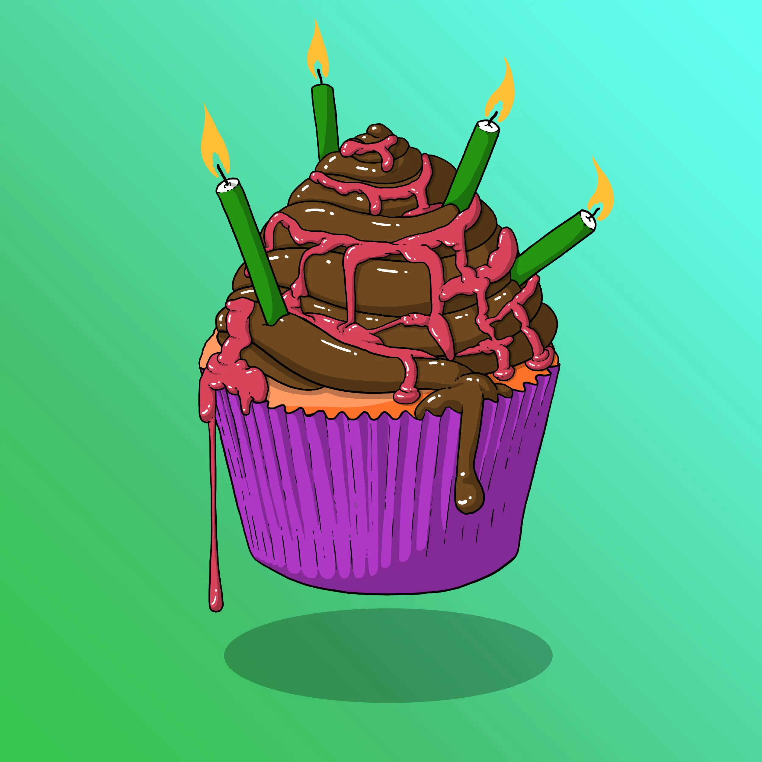 Cupcakes #68 NFT on Algorand