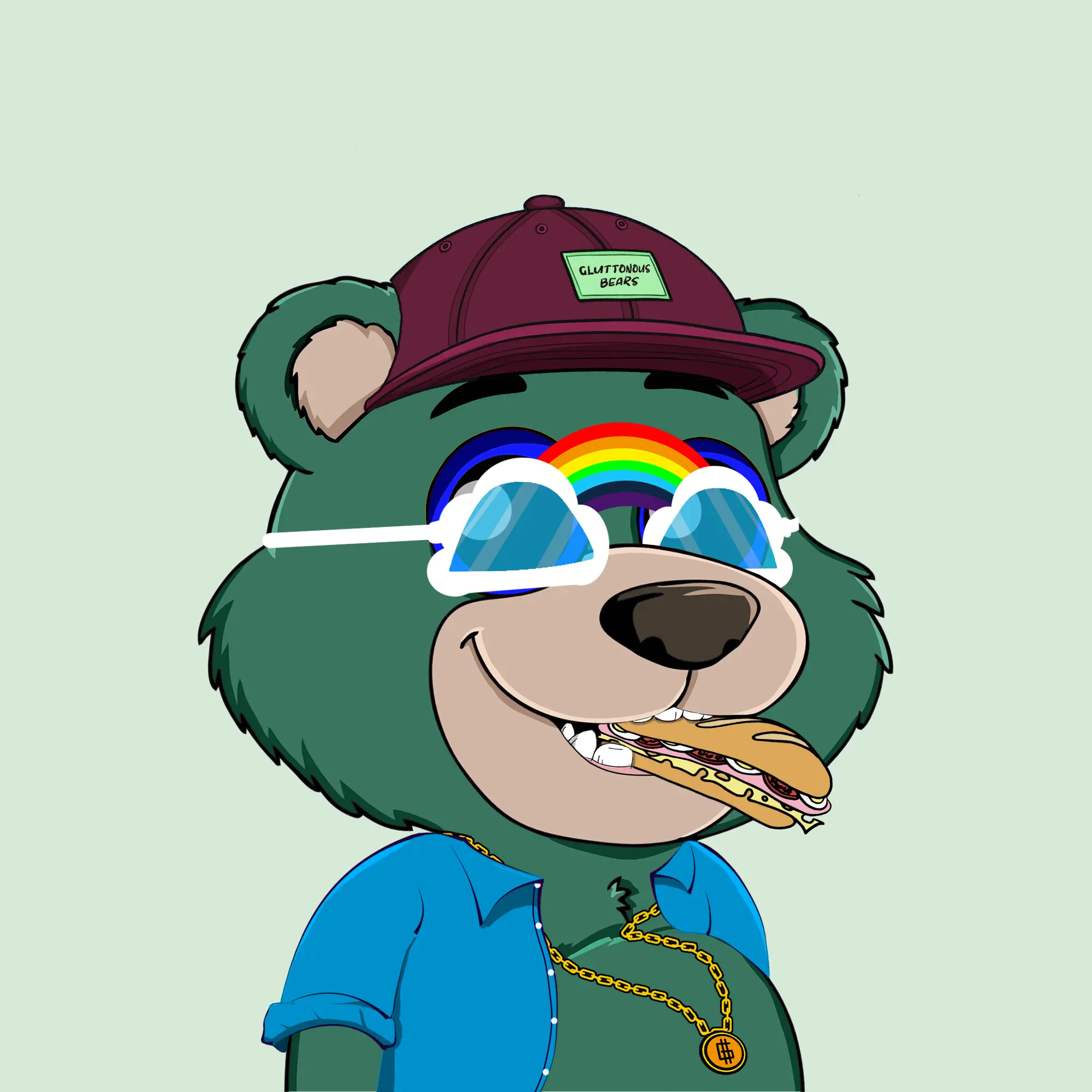 Gluttonous Bears #576 NFT on Algorand