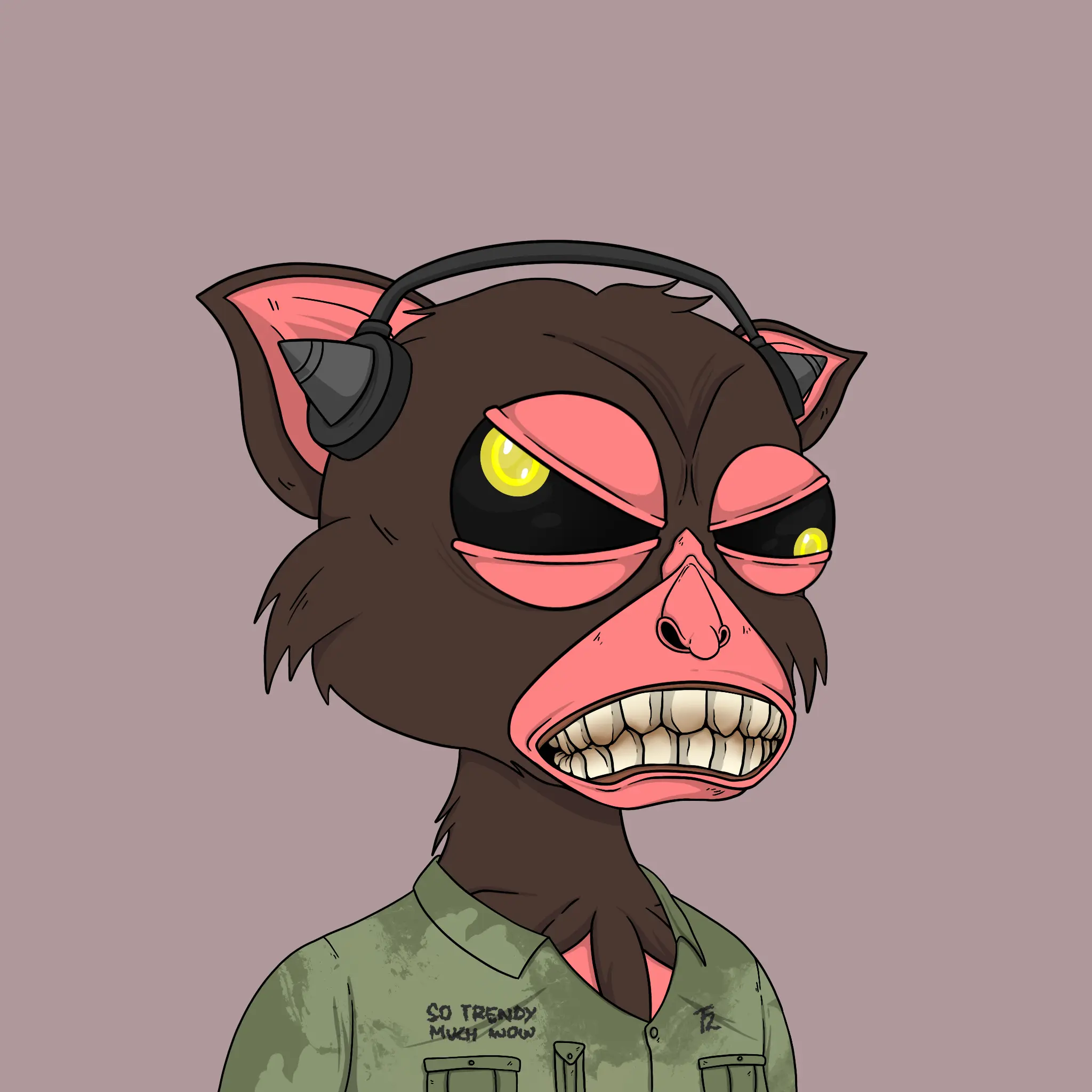 Trendy Tarsier #878 NFT on Algorand