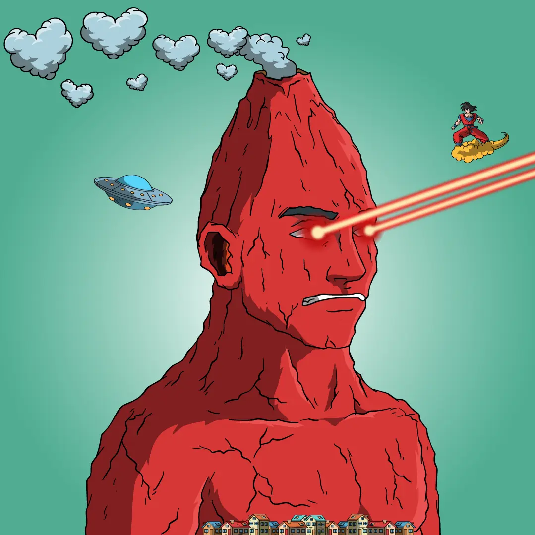 Volcano Boyz #1262 NFT on Algorand