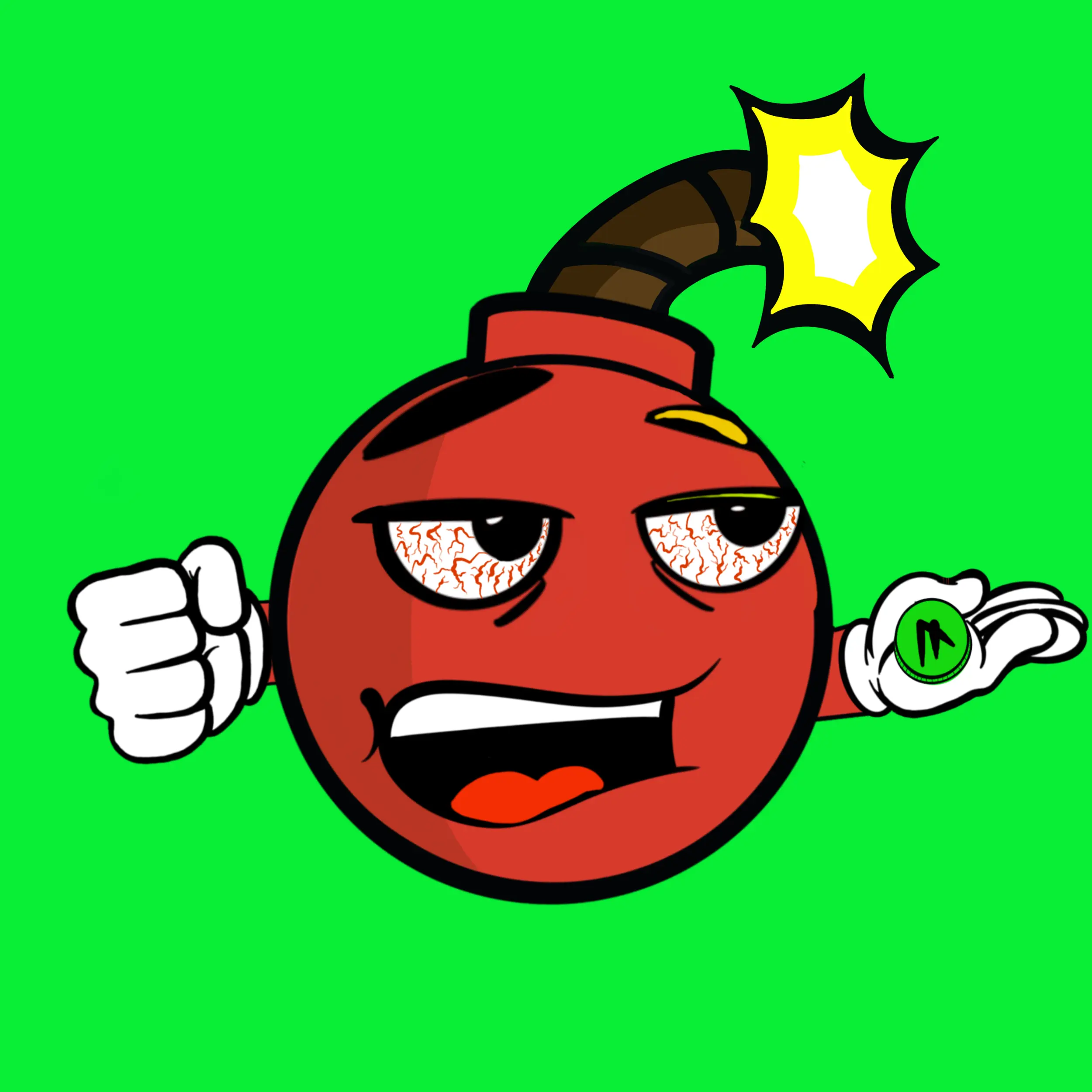 Crypto Bomber Krew #1833 NFT on Algorand