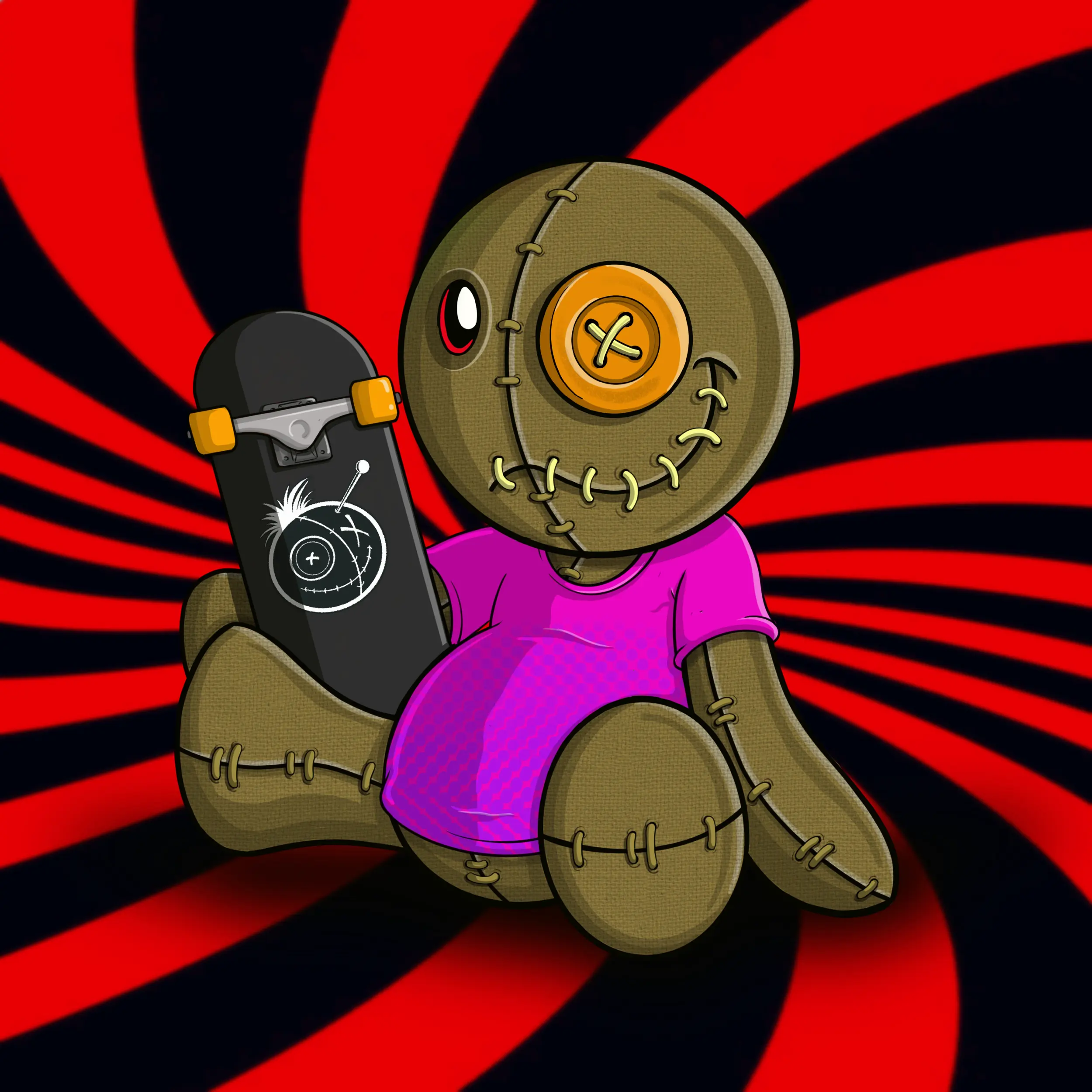 Trippy Stitch #507 NFT on Algorand