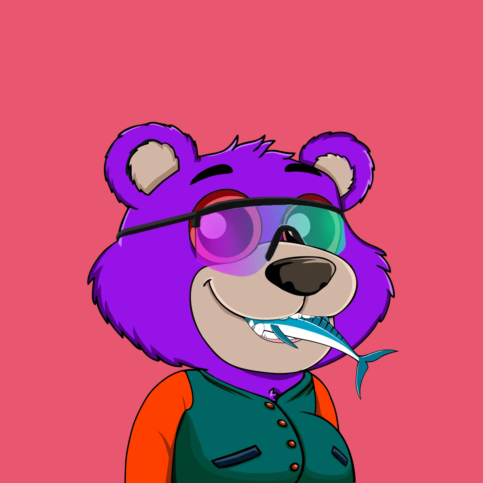 Gluttonous Bears #83 NFT on Algorand