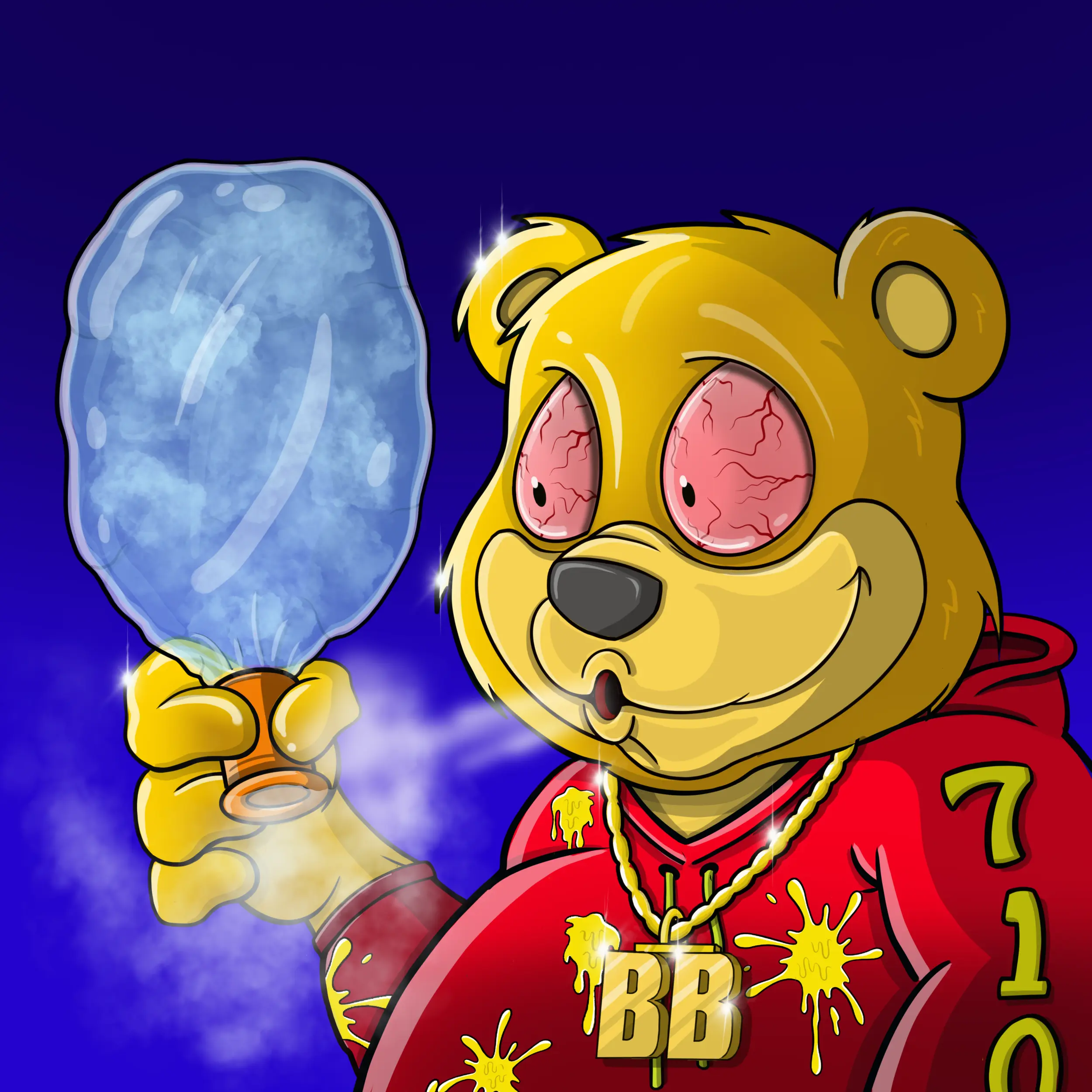 Burnin Bears #1519 NFT on Algorand
