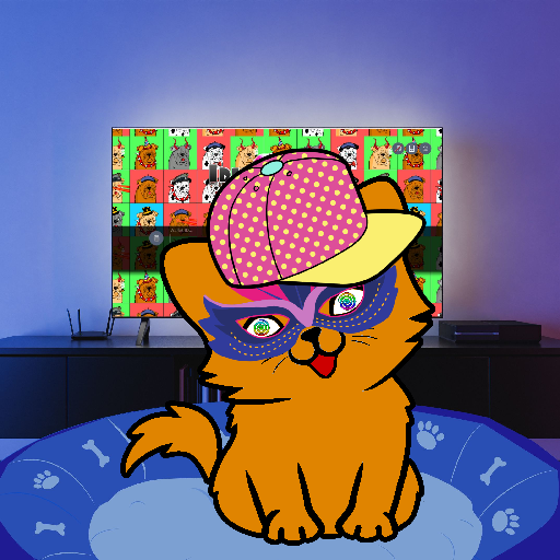 Happy Hoomens Cat#0230 NFT on Algorand