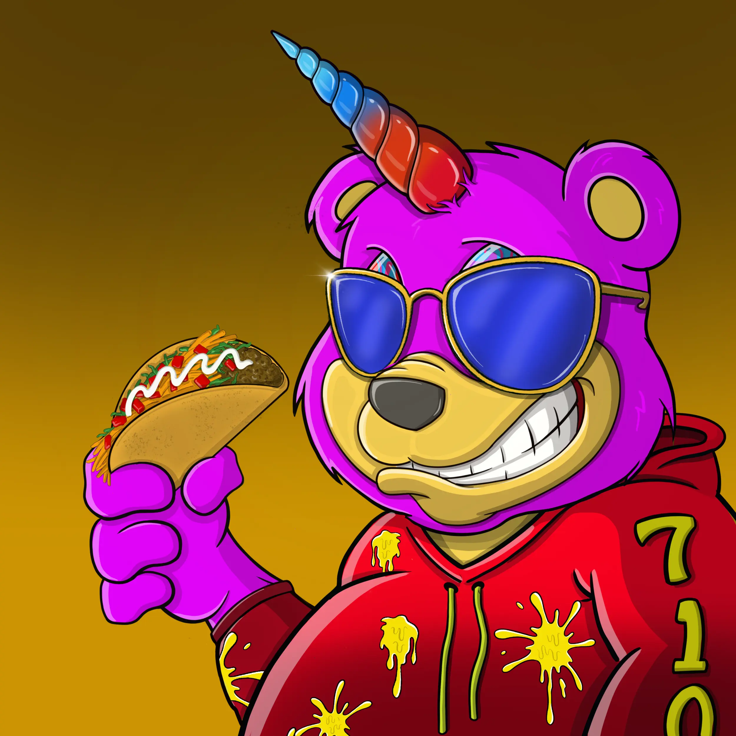 Burnin Bears #1391 NFT on Algorand