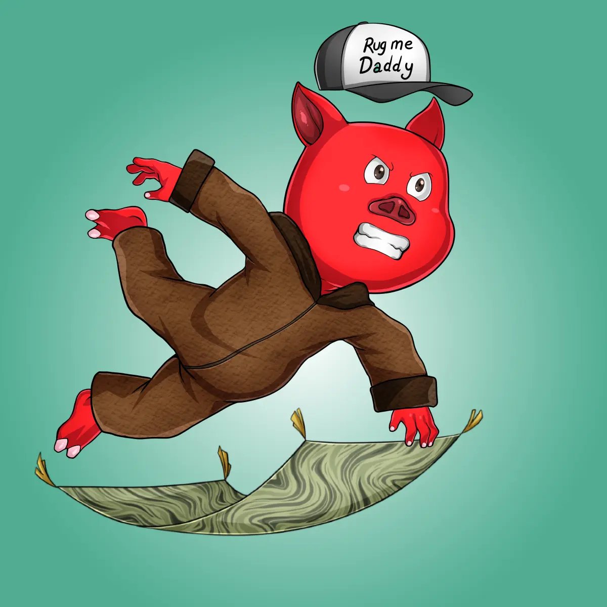 Rug Friends  #730 NFT on Algorand