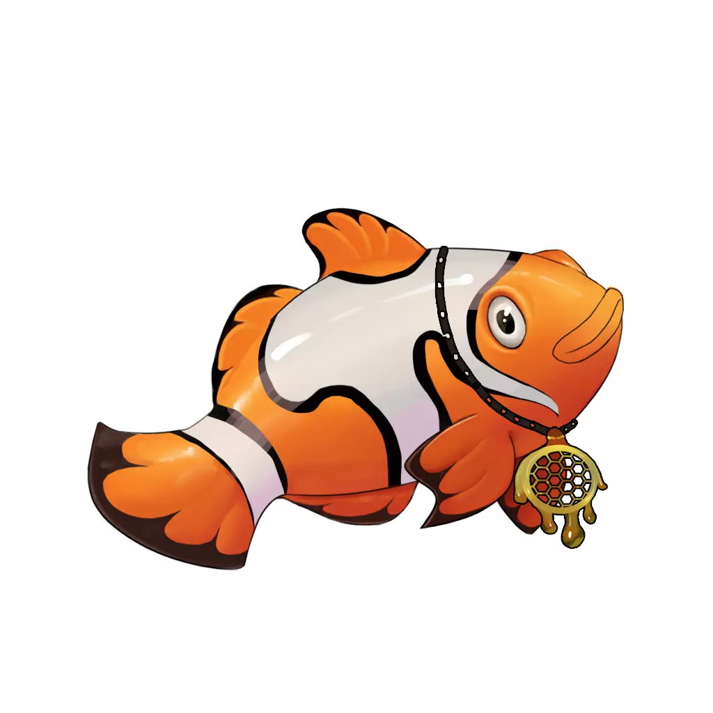 Clown Fish #176 NFT on Algorand