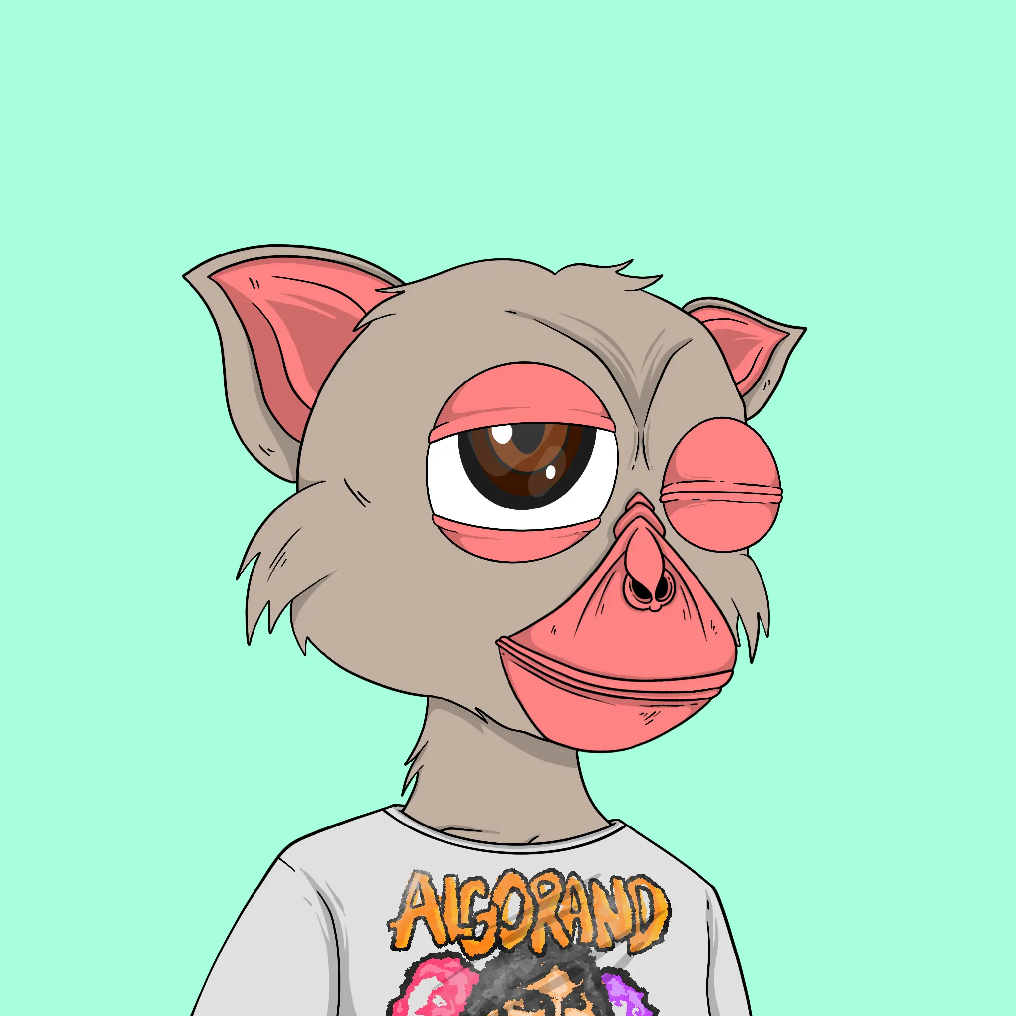 Trendy Tarsier #945 NFT on Algorand