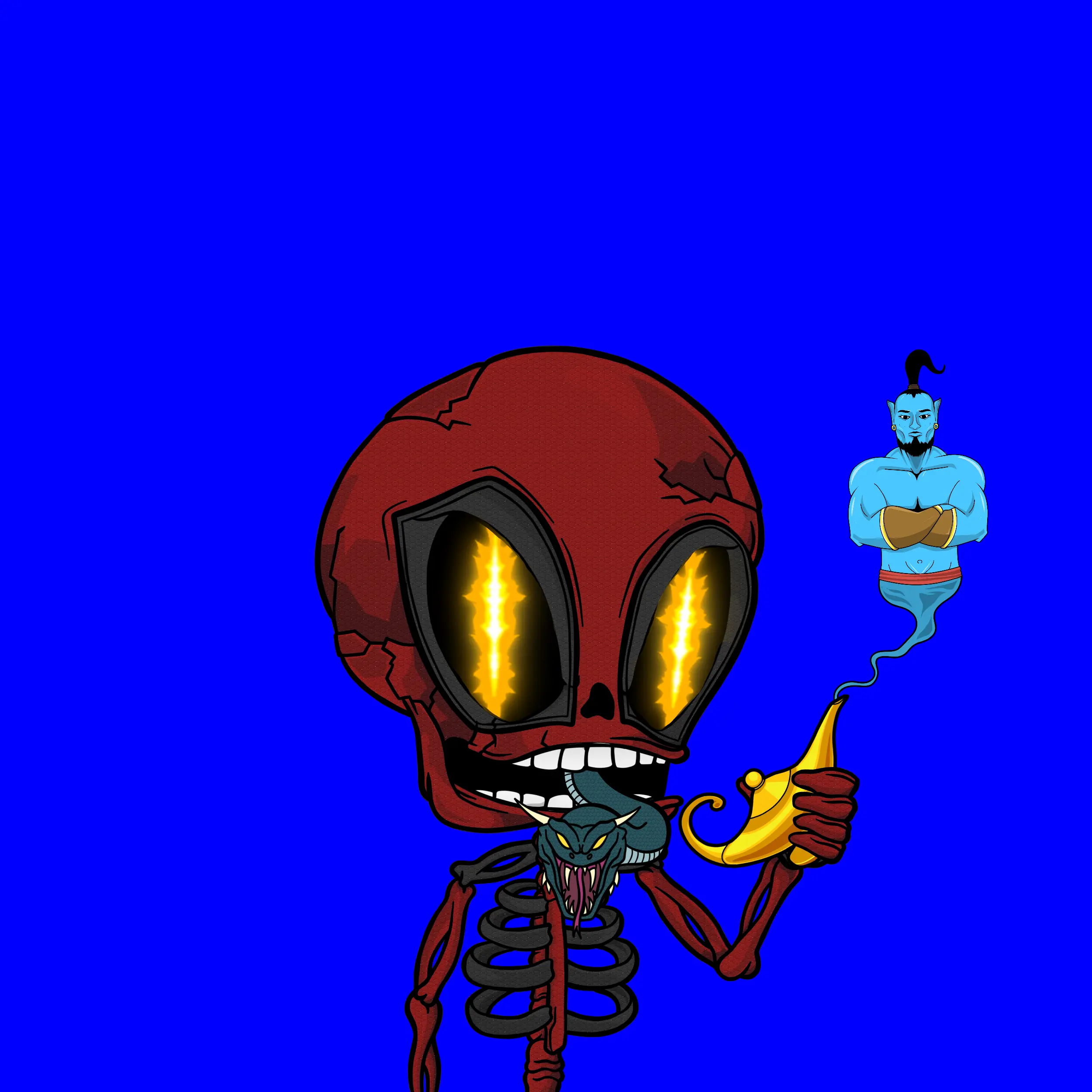 BoneBuddies #1604 NFT on Algorand