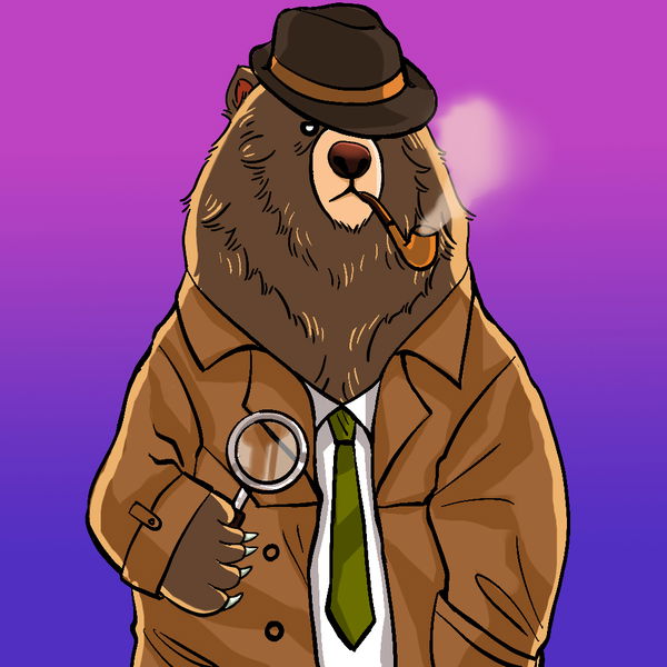 An image of (#003) Beary the Detective