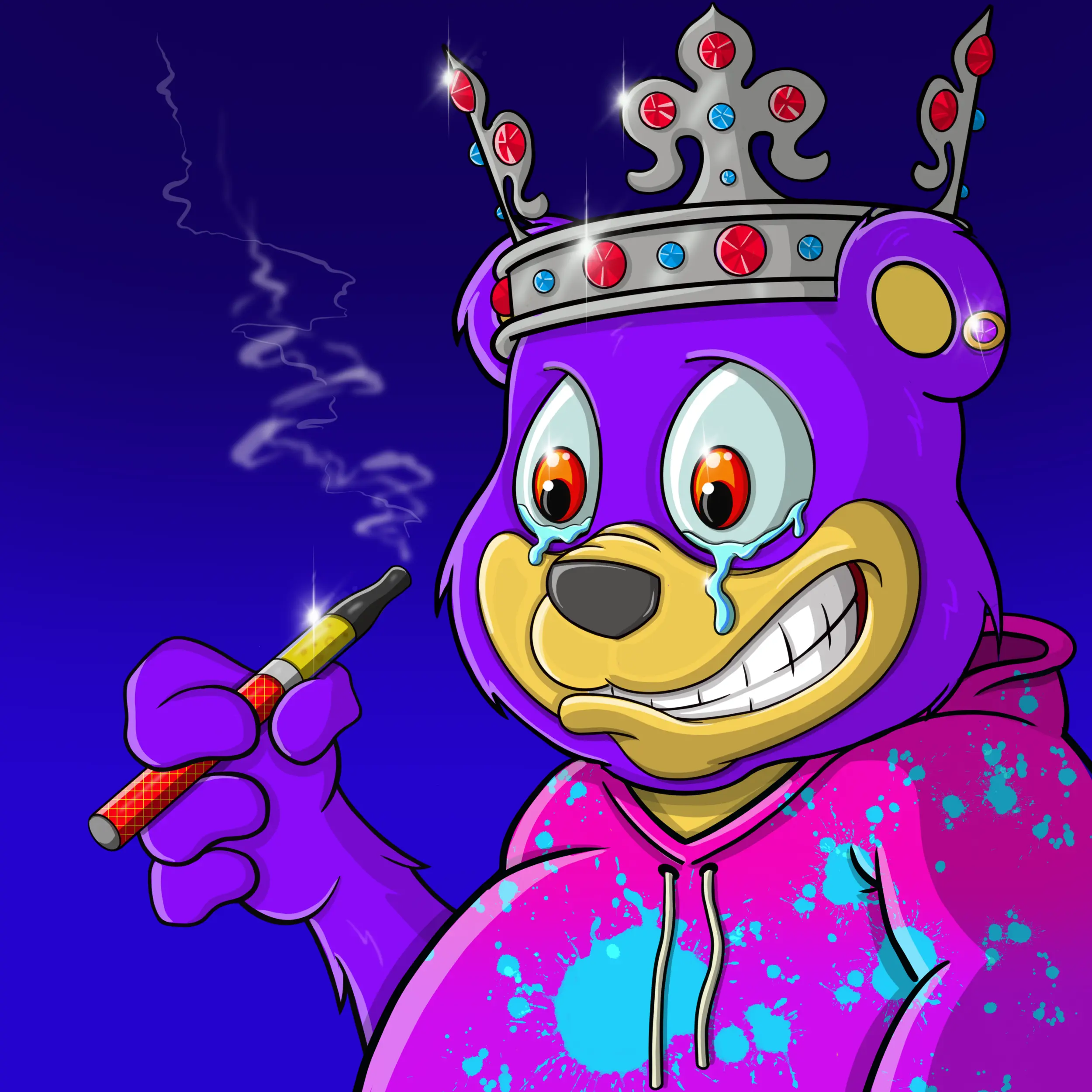 Burnin Bears #560 NFT on Algorand