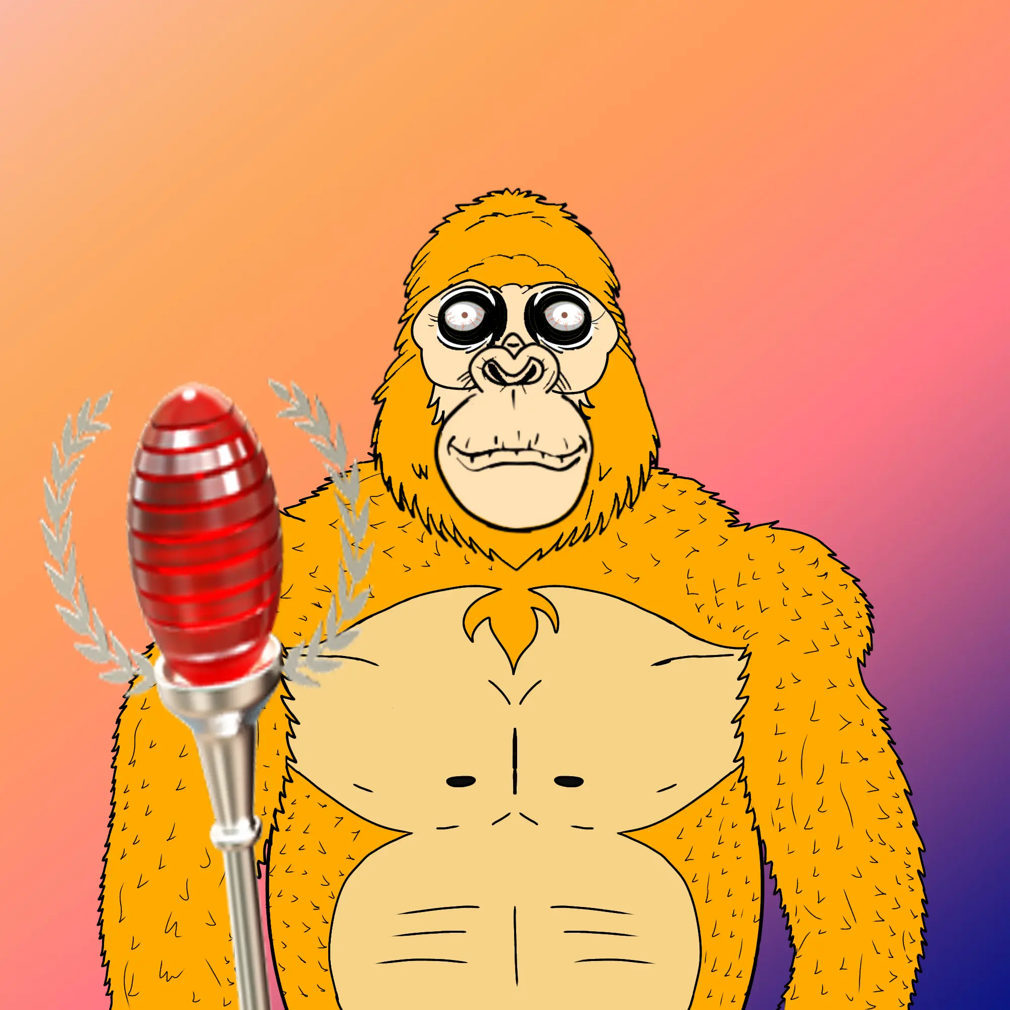 AL GORILLA #112 NFT on Algorand