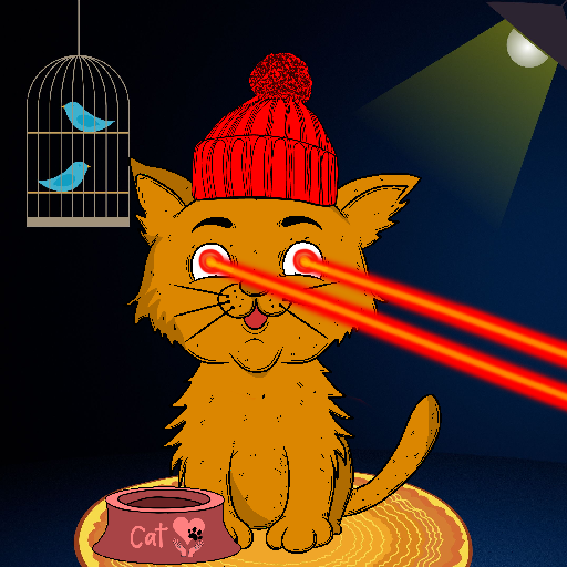 Happy Hoomens Cat#0694 NFT on Algorand