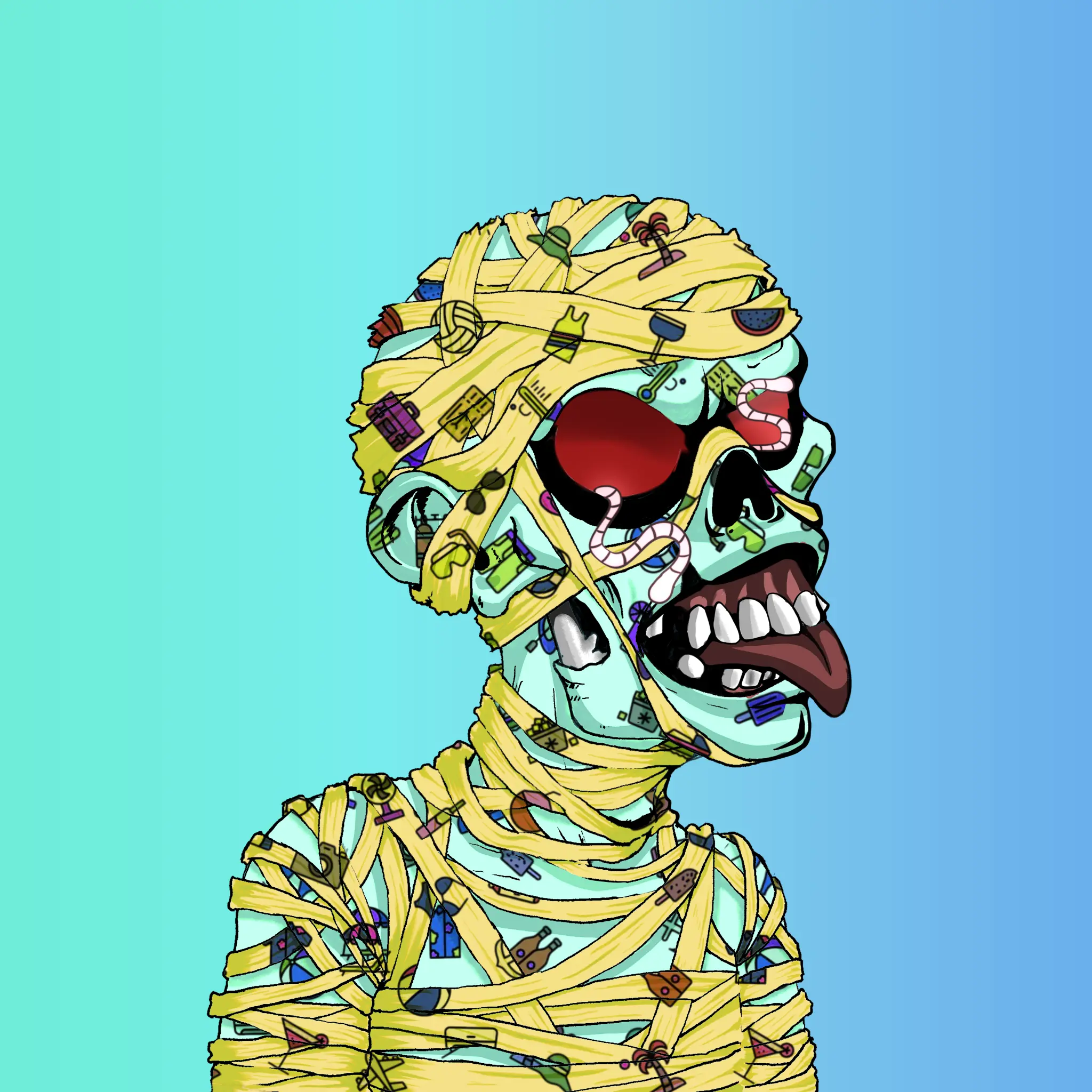 Algo Mummy #2061 NFT on Algorand