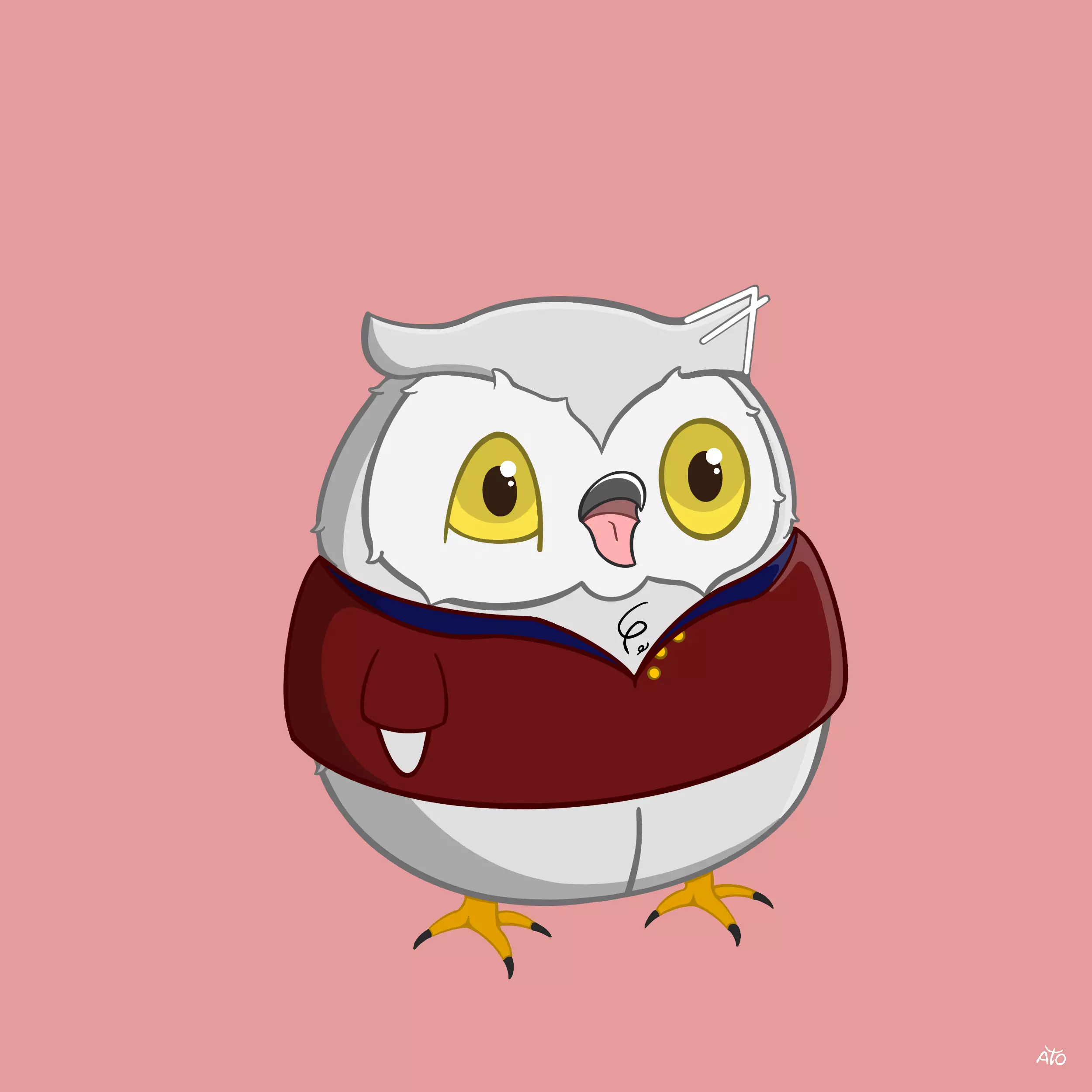 Baby Hoot Group #5472 NFT on Algorand
