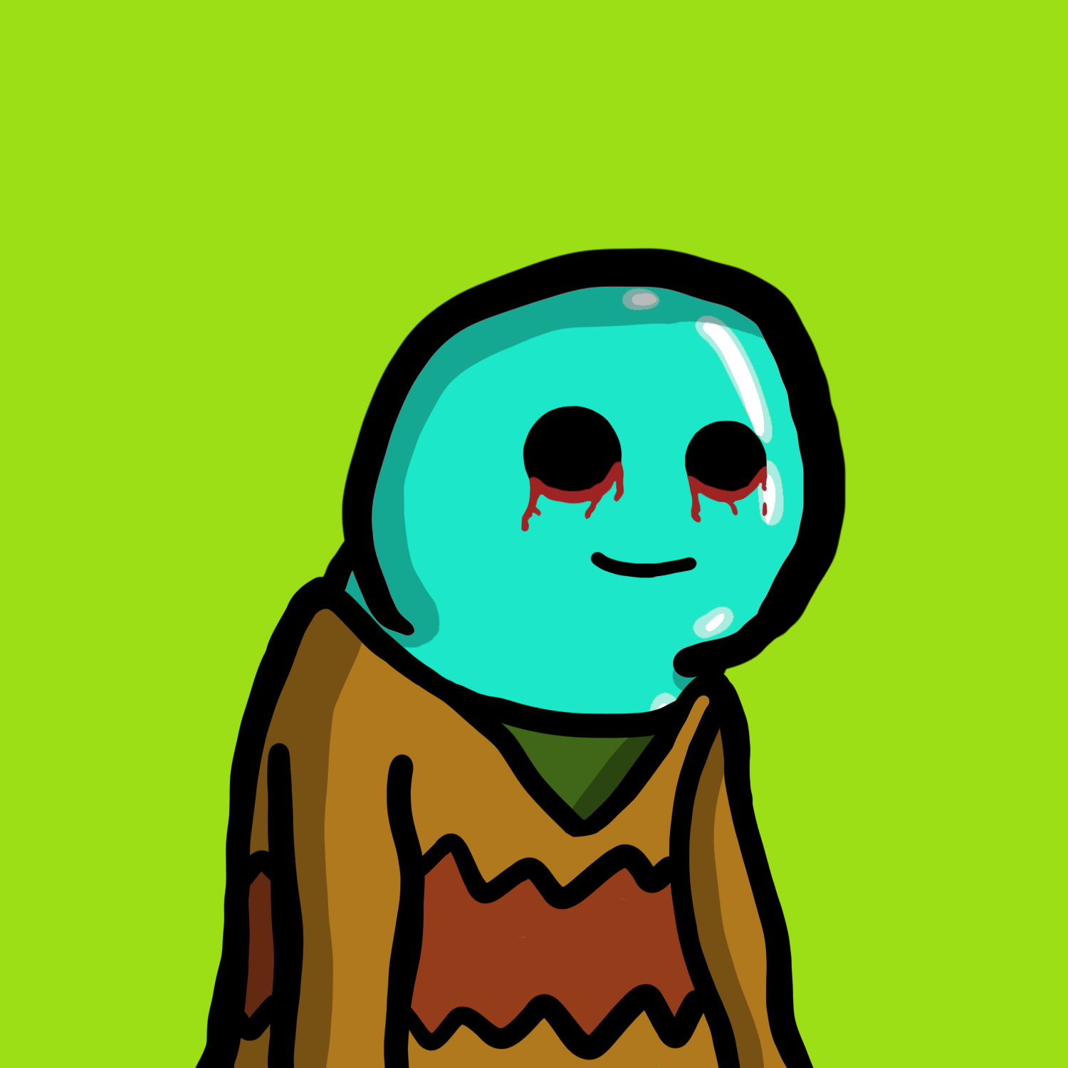 Happy Ghosteez #801 NFT on Algorand