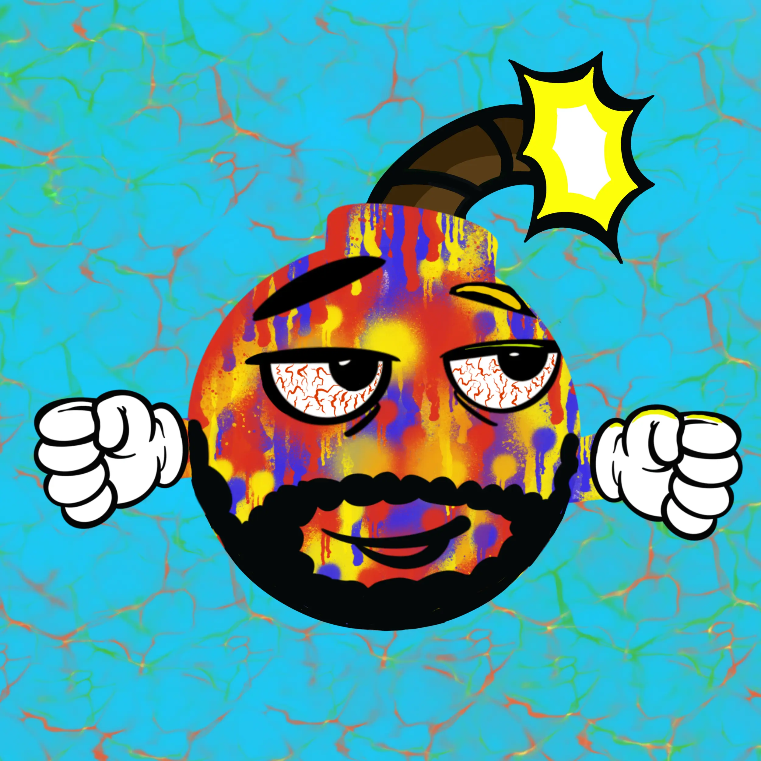 Crypto Bomber Krew #1805 NFT on Algorand