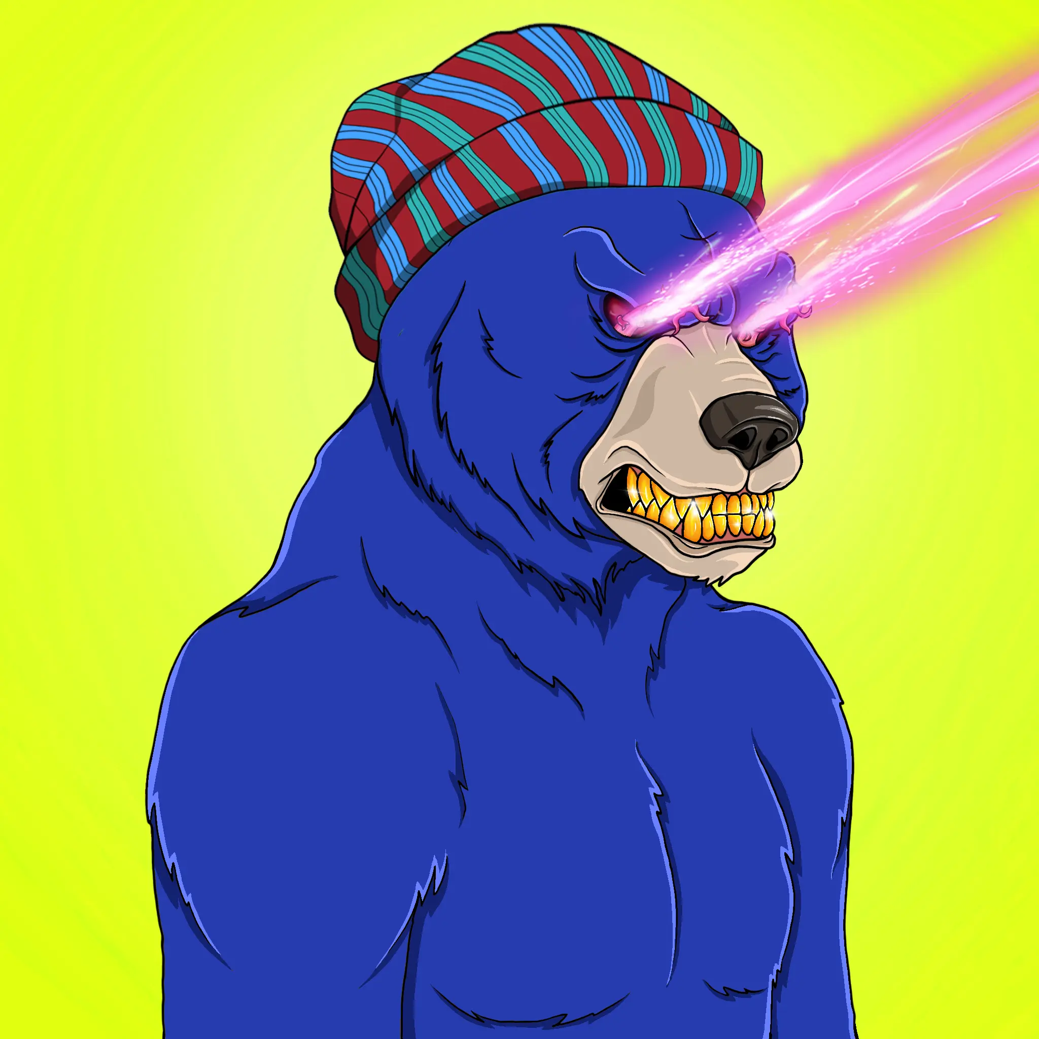 Mad Bears #108 NFT on Algorand