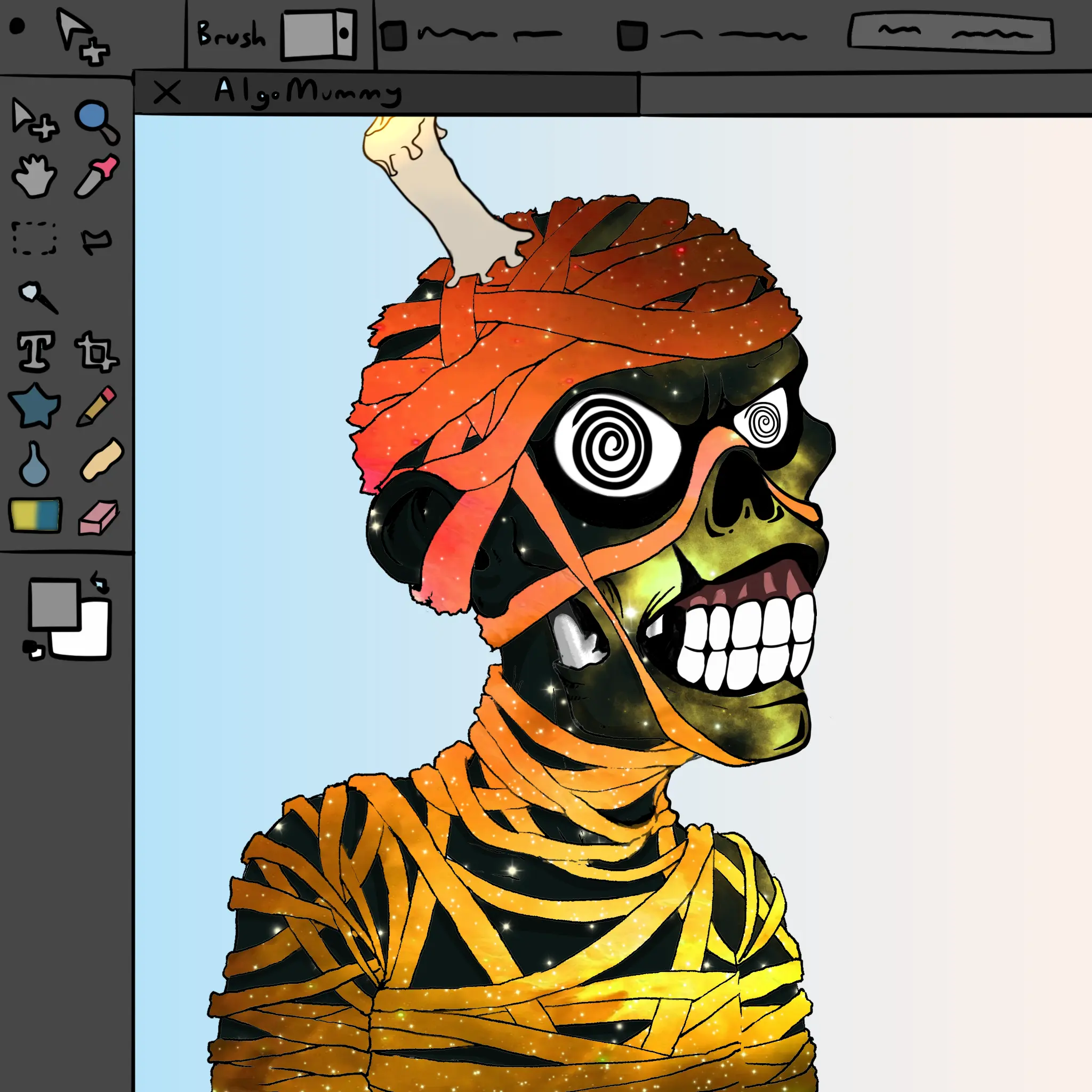 Algo Mummy #1160 NFT on Algorand