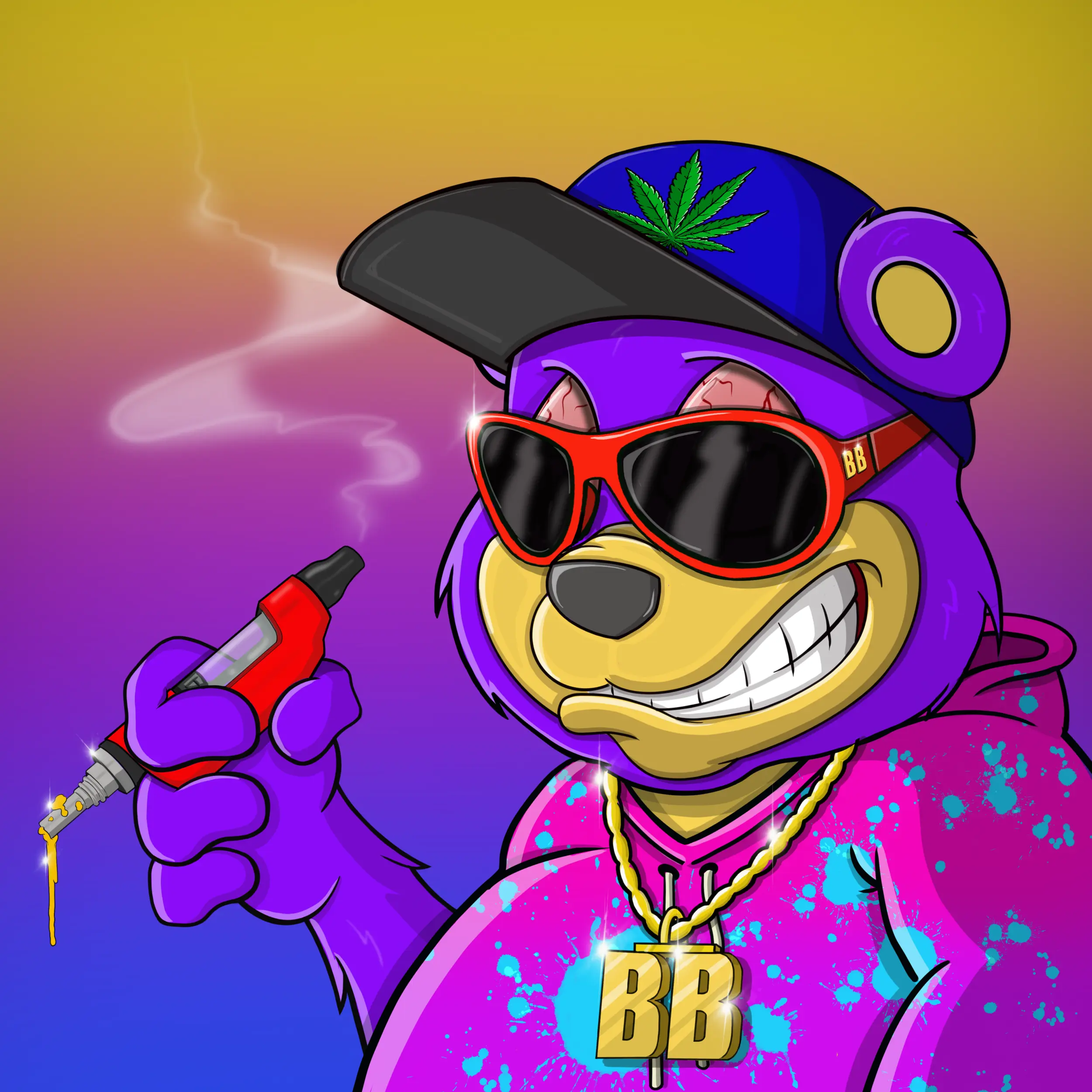 Burnin Bears #359 NFT on Algorand