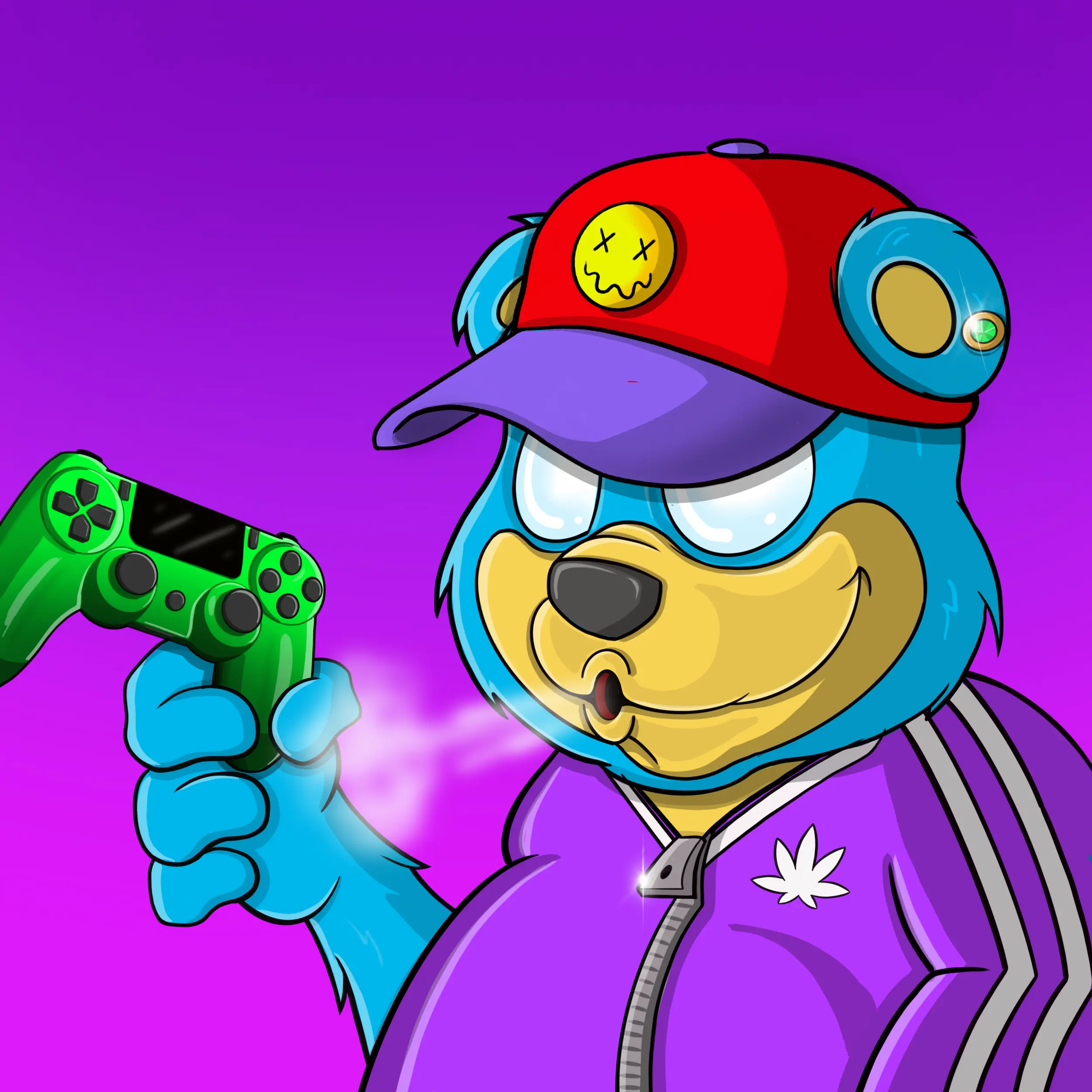 Burnin Bears #1309 NFT on Algorand