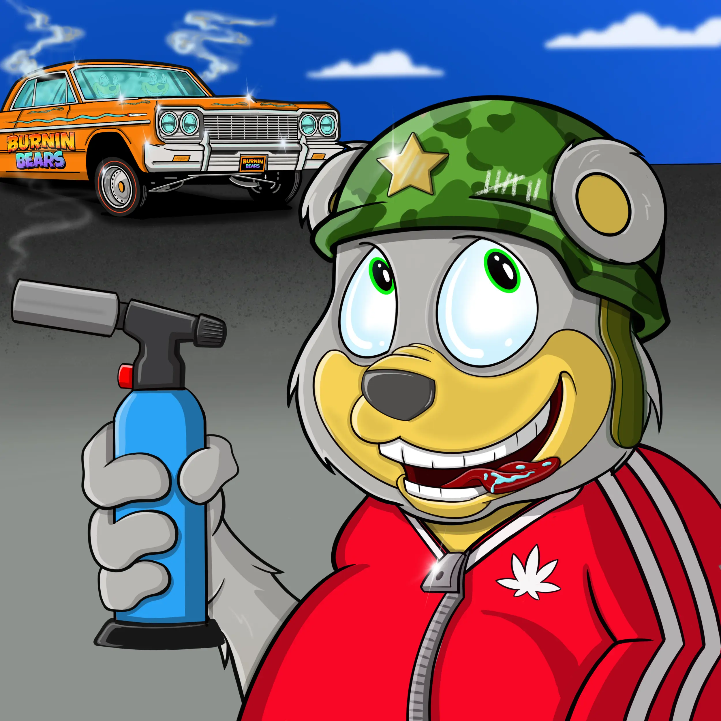 Burnin Bears #1948 NFT on Algorand