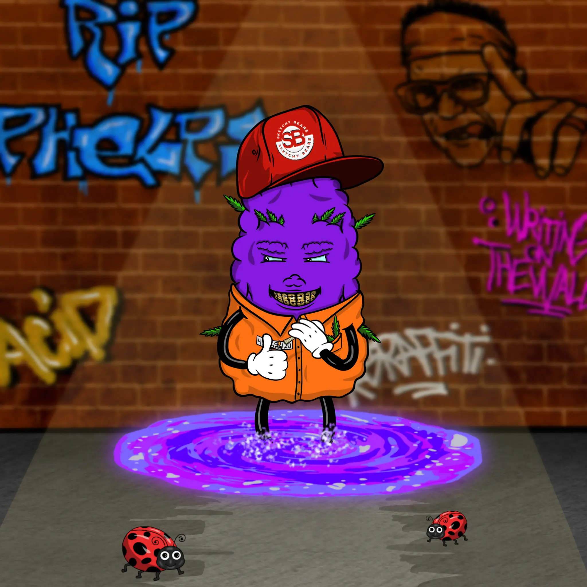 Blazing Budz #112 NFT on Algorand